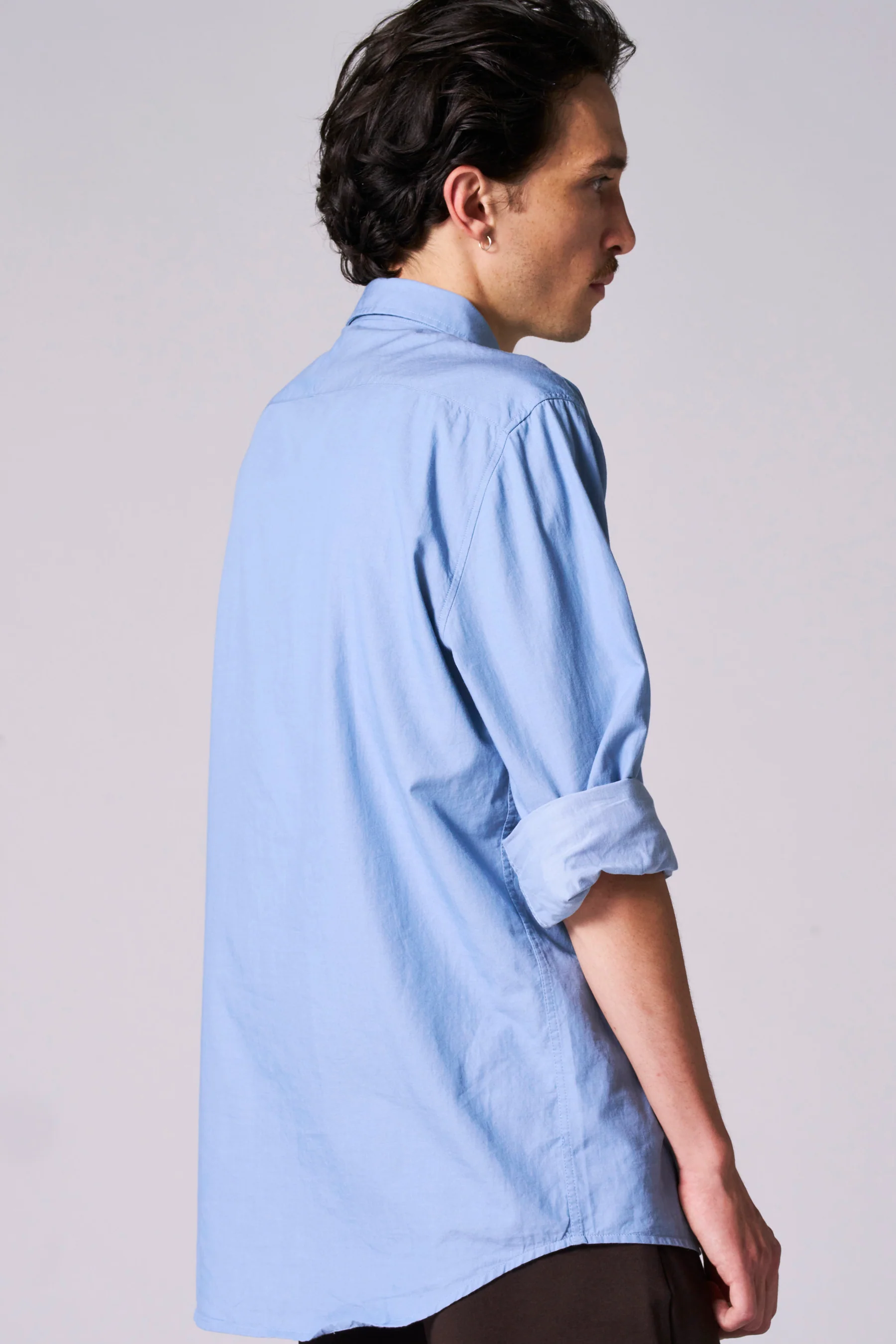 Hemd met lange mouwen - blauw - Image 5