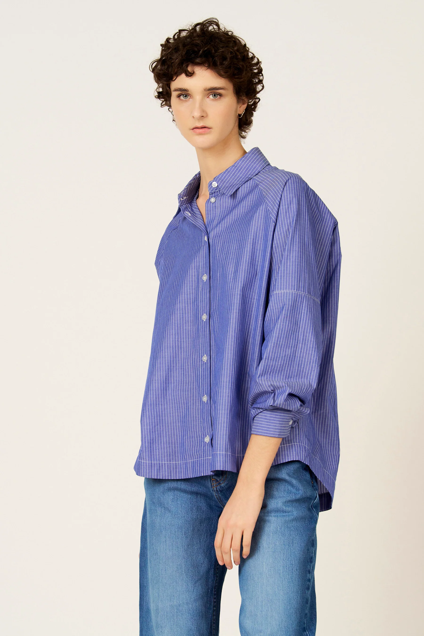Hemd met lange mouwen - Blauw - Image 2