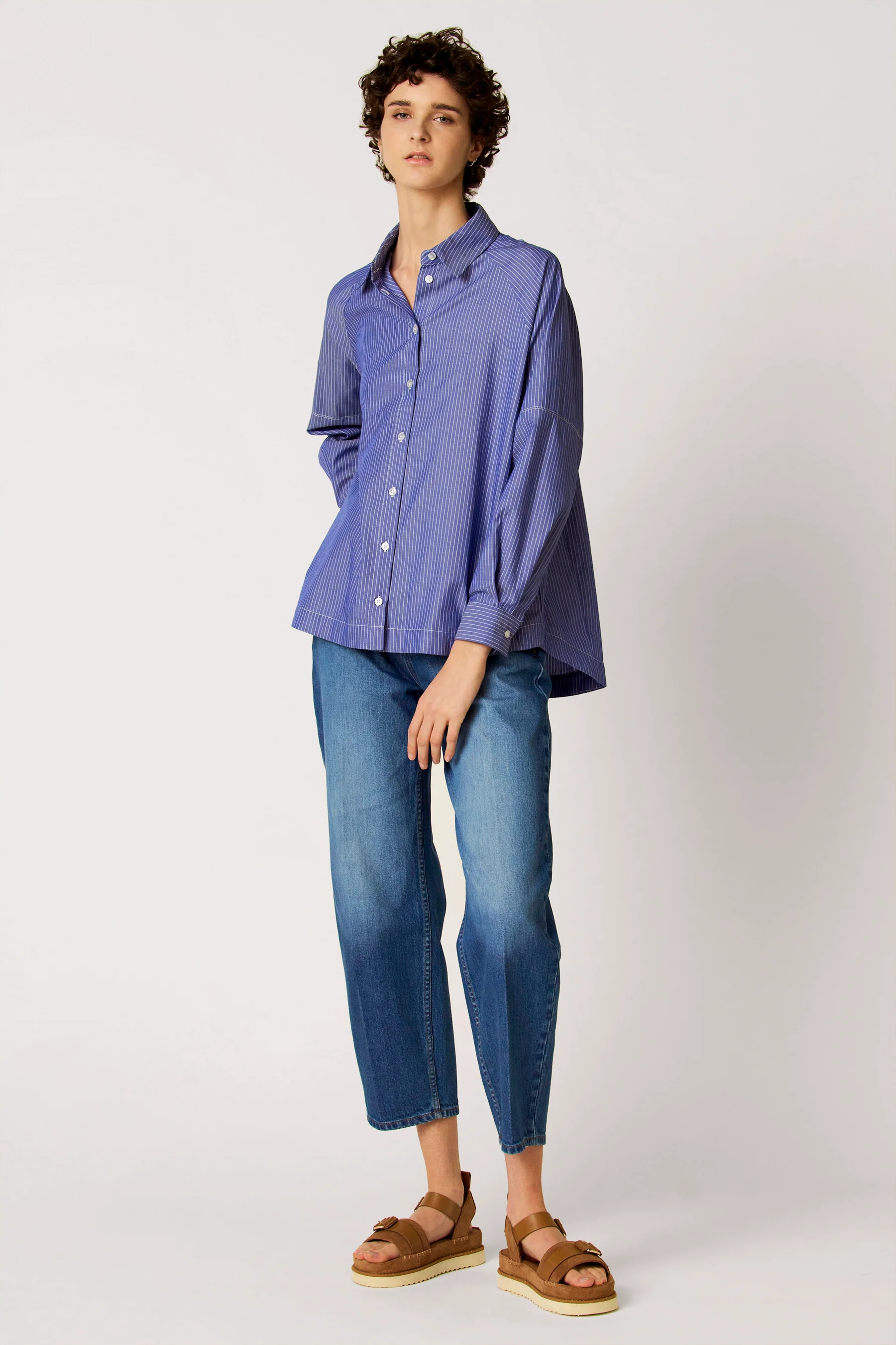 Hemd met lange mouwen - Blauw - Image 3