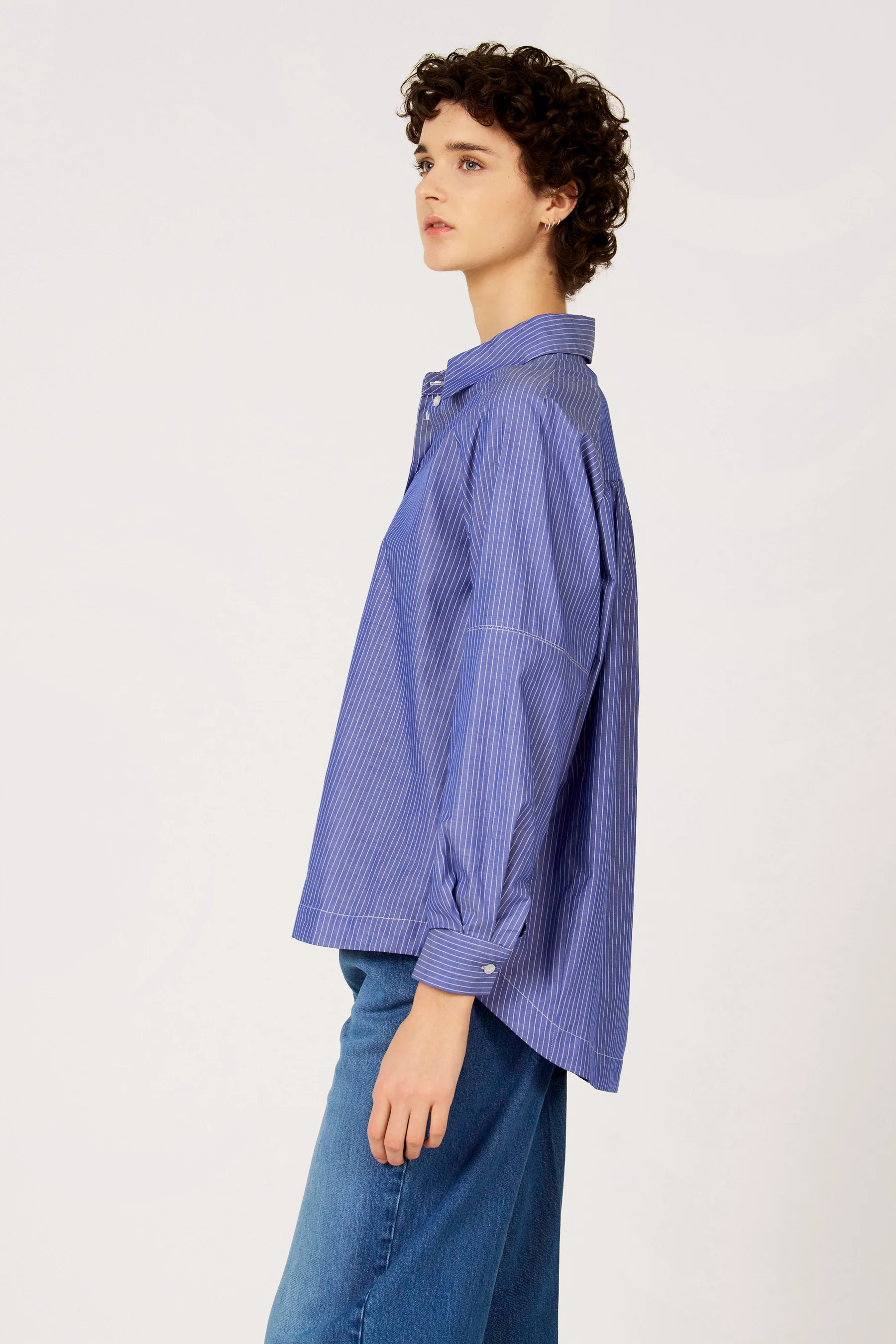 Hemd met lange mouwen - Blauw - Image 6