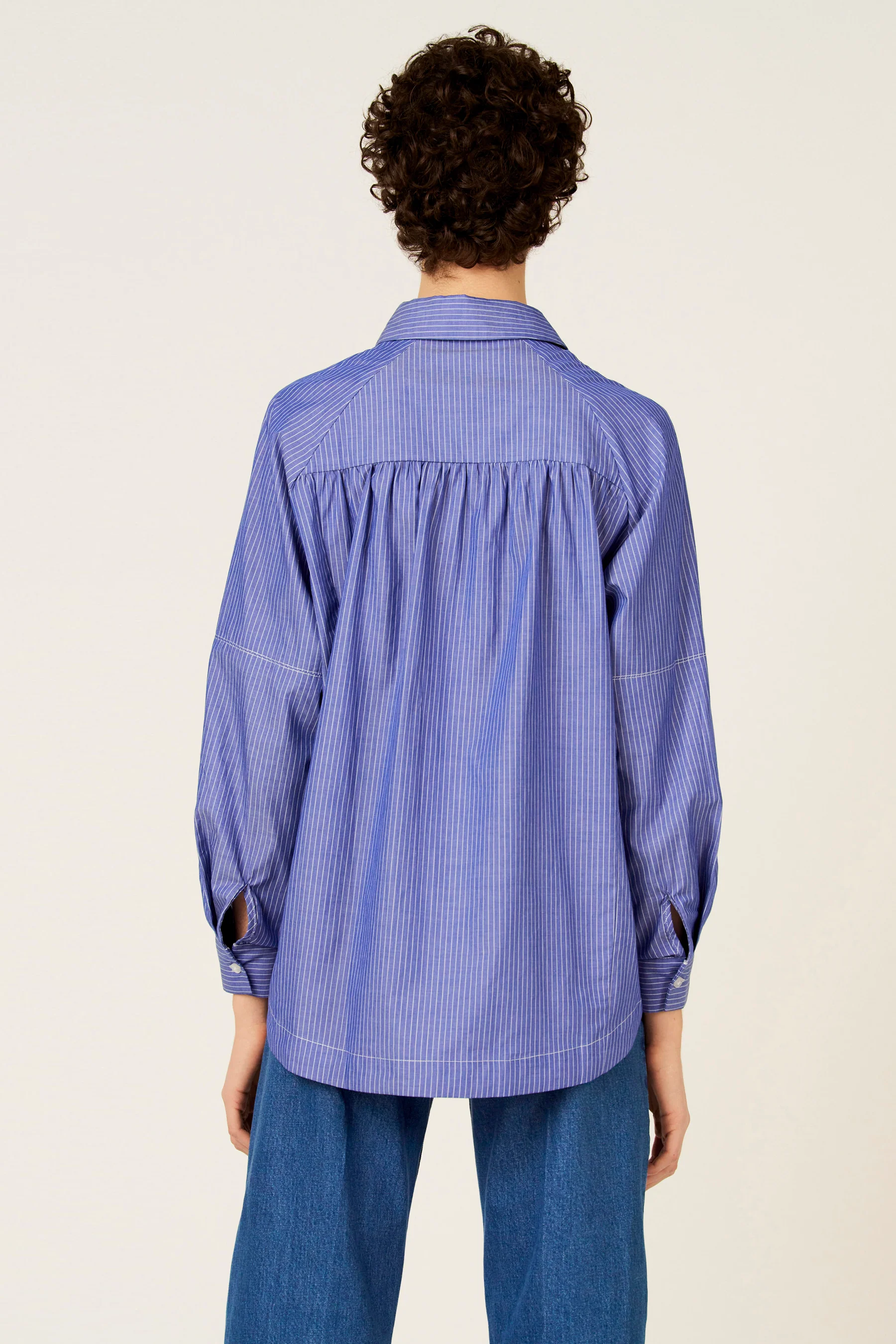 Hemd met lange mouwen - Blauw - Image 7