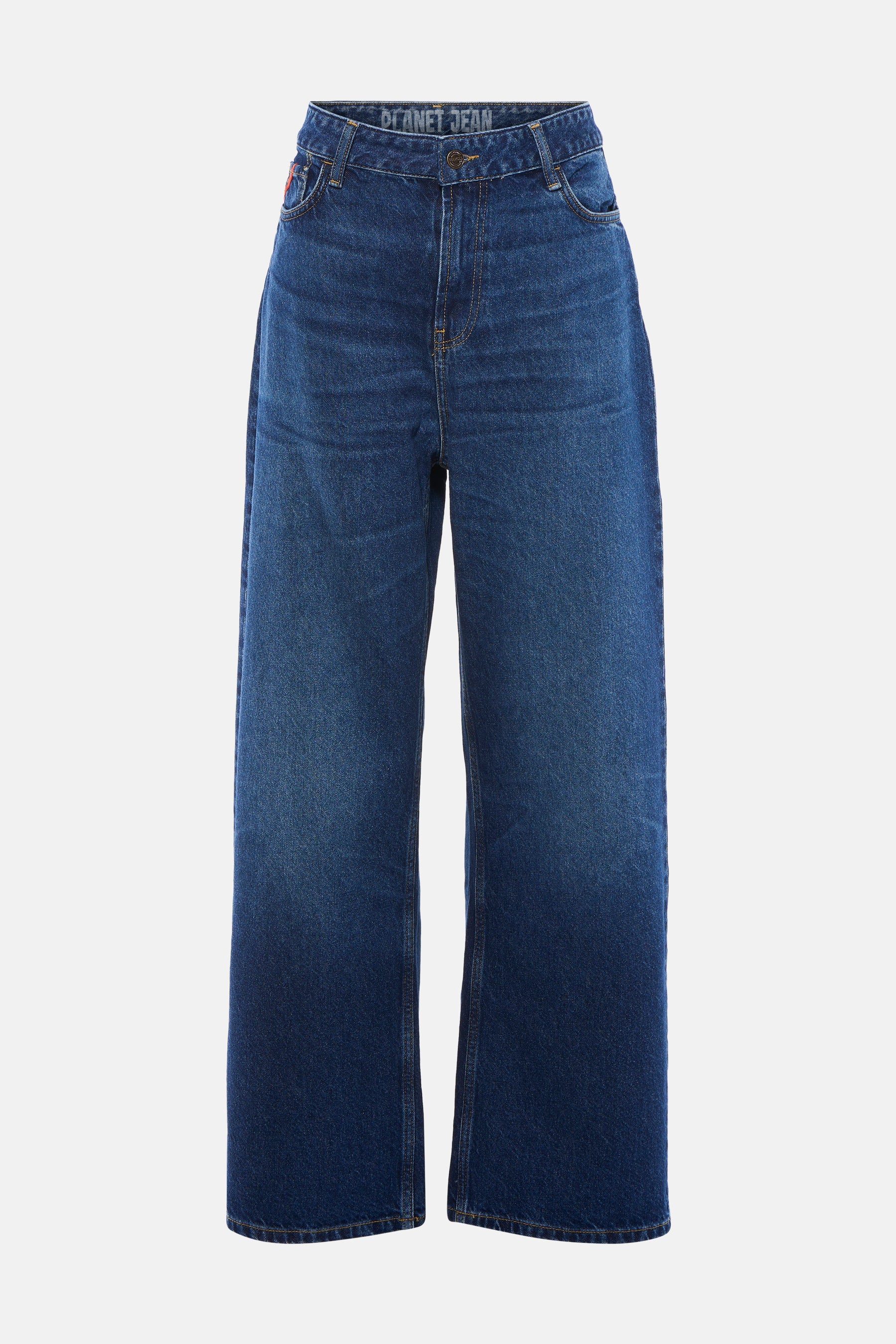 LE JEAN WIDE - Dark blue denim - Image 5