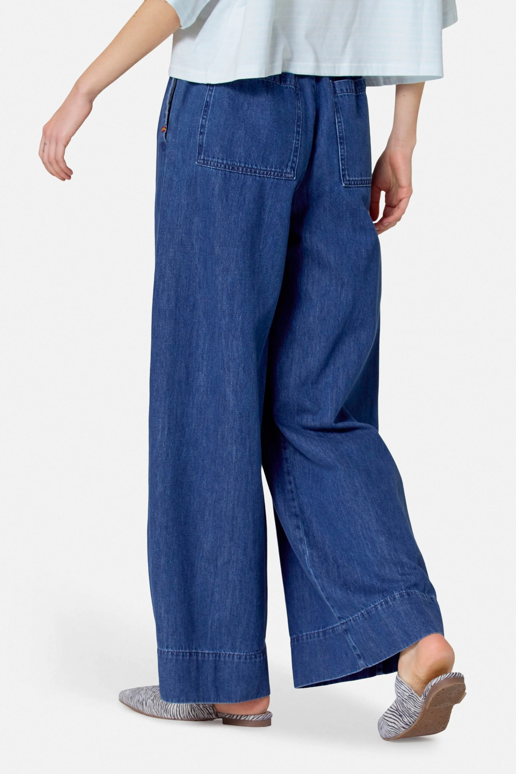 KADEE - Mid blue denim - Image 4