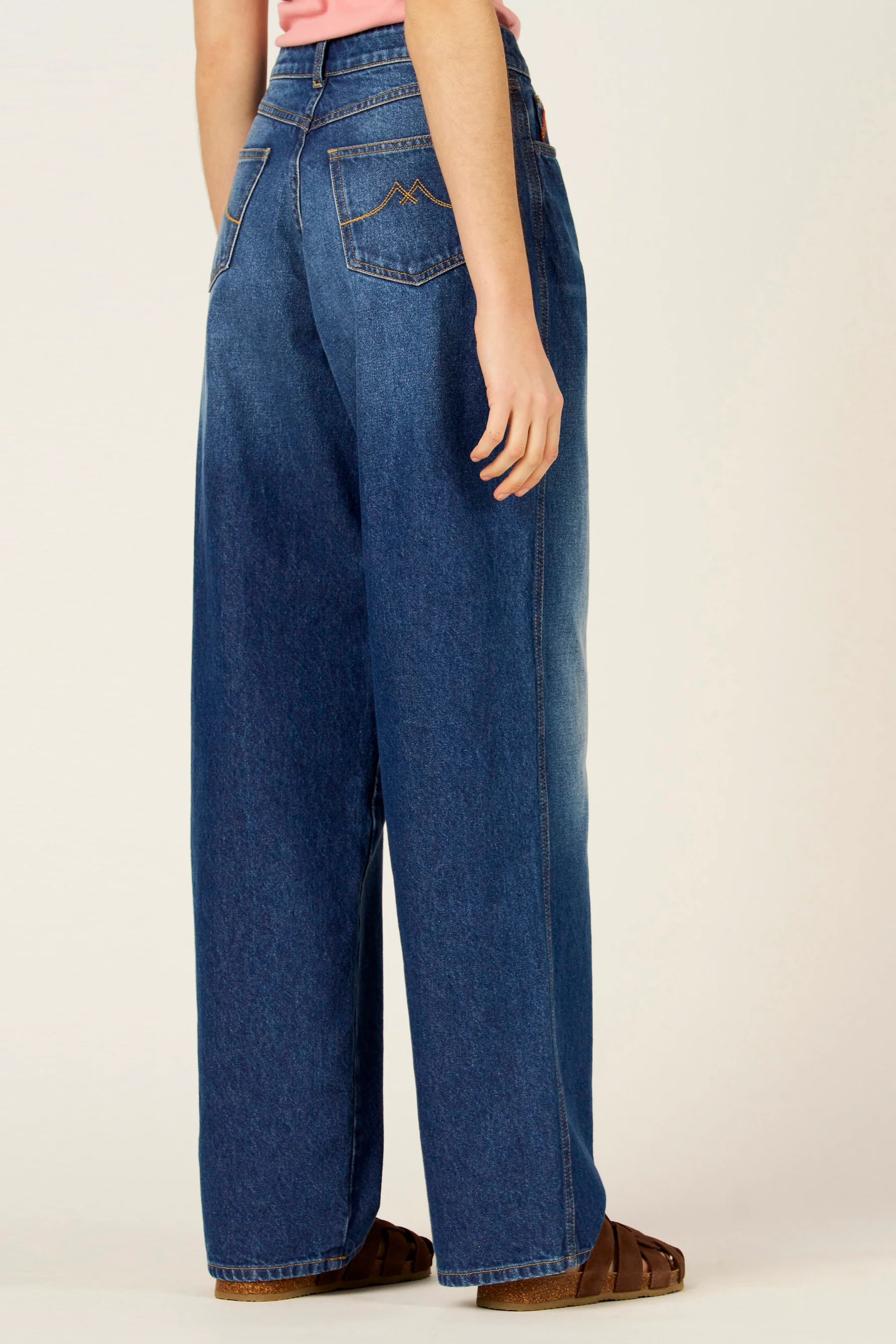 LE JEAN BAGGY - Mid blue denim - Image 3