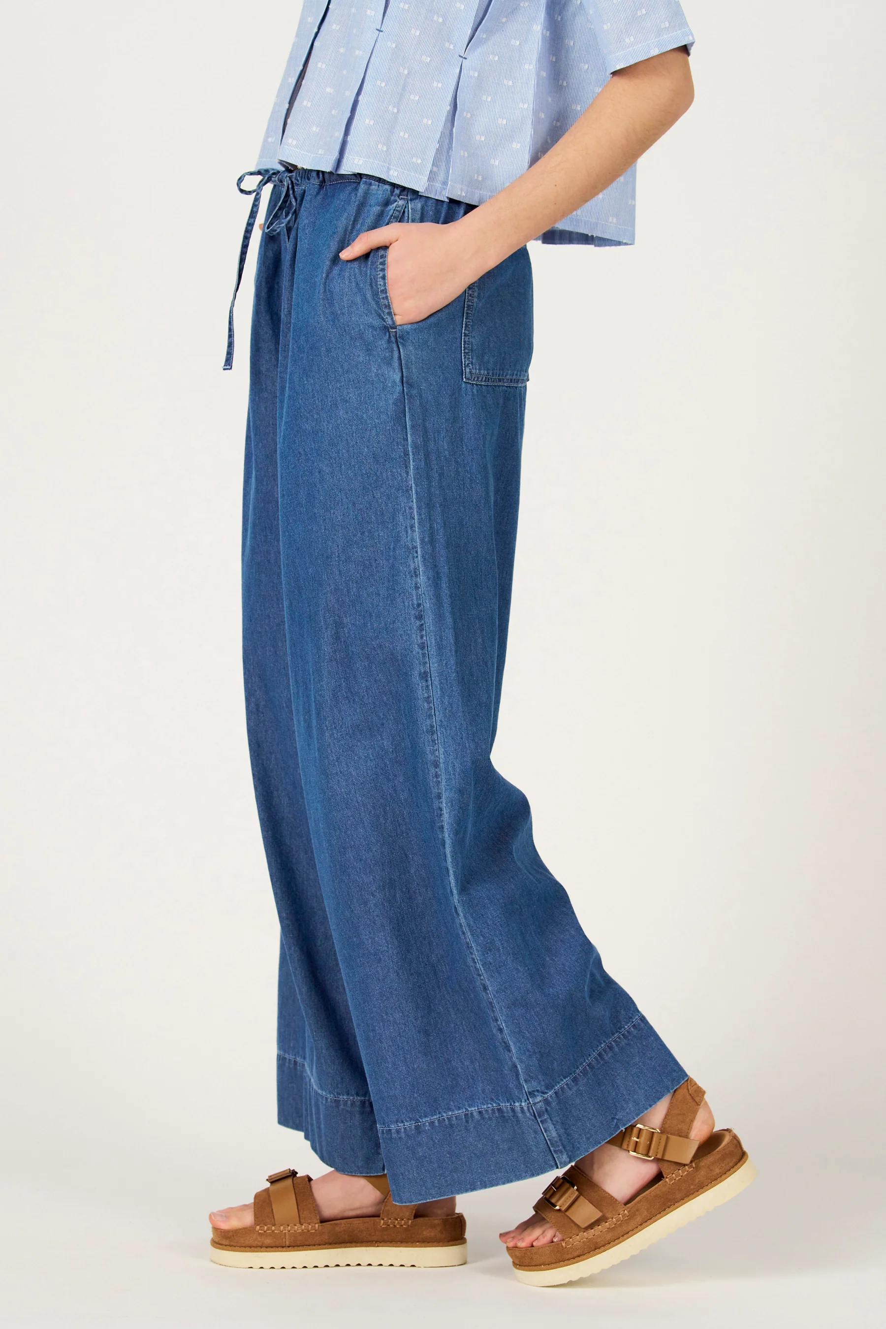 LE JEAN LOOSE - Mid blue denim - Image 4
