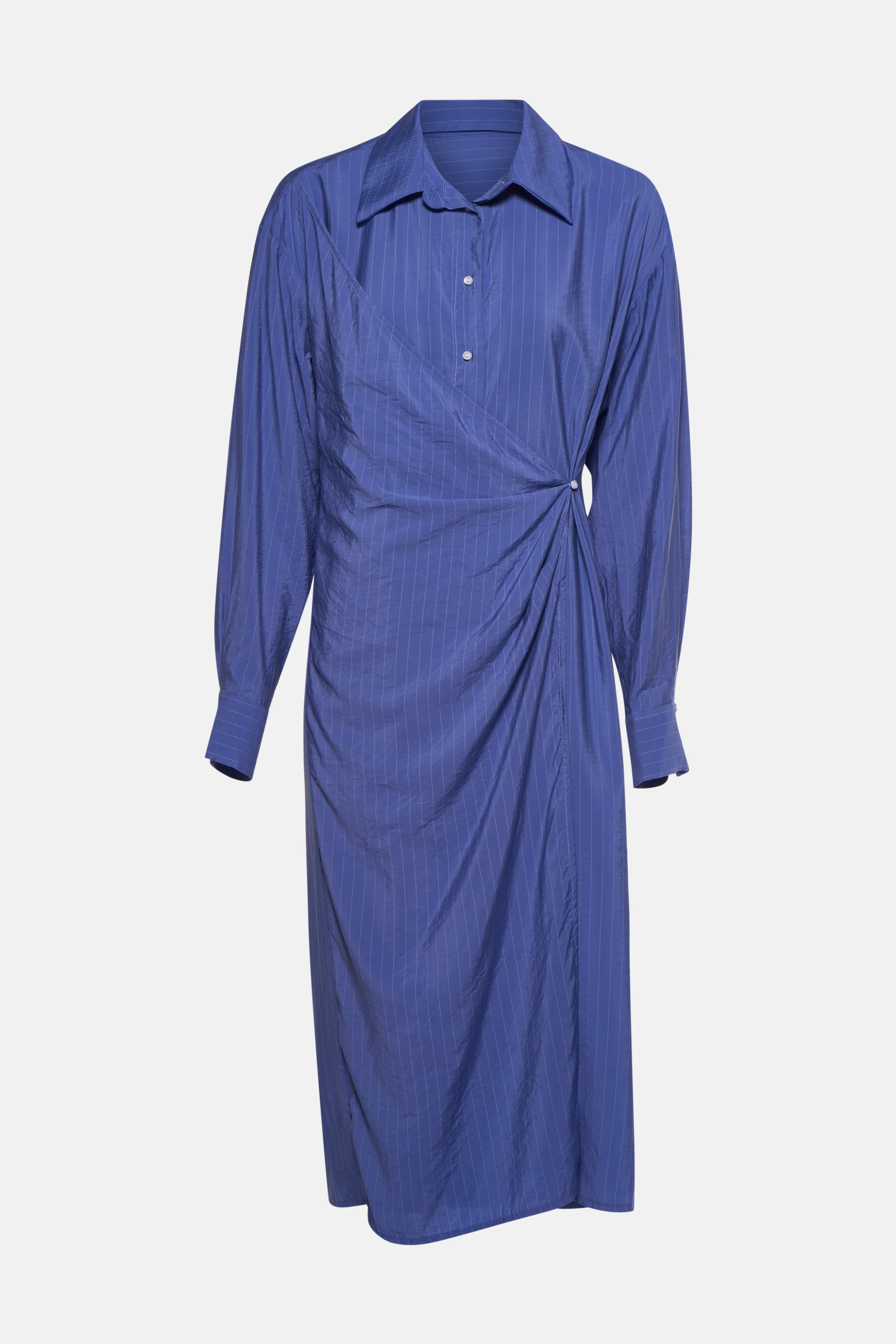 Kleedje met lange mouwen - Blauw - Image 6