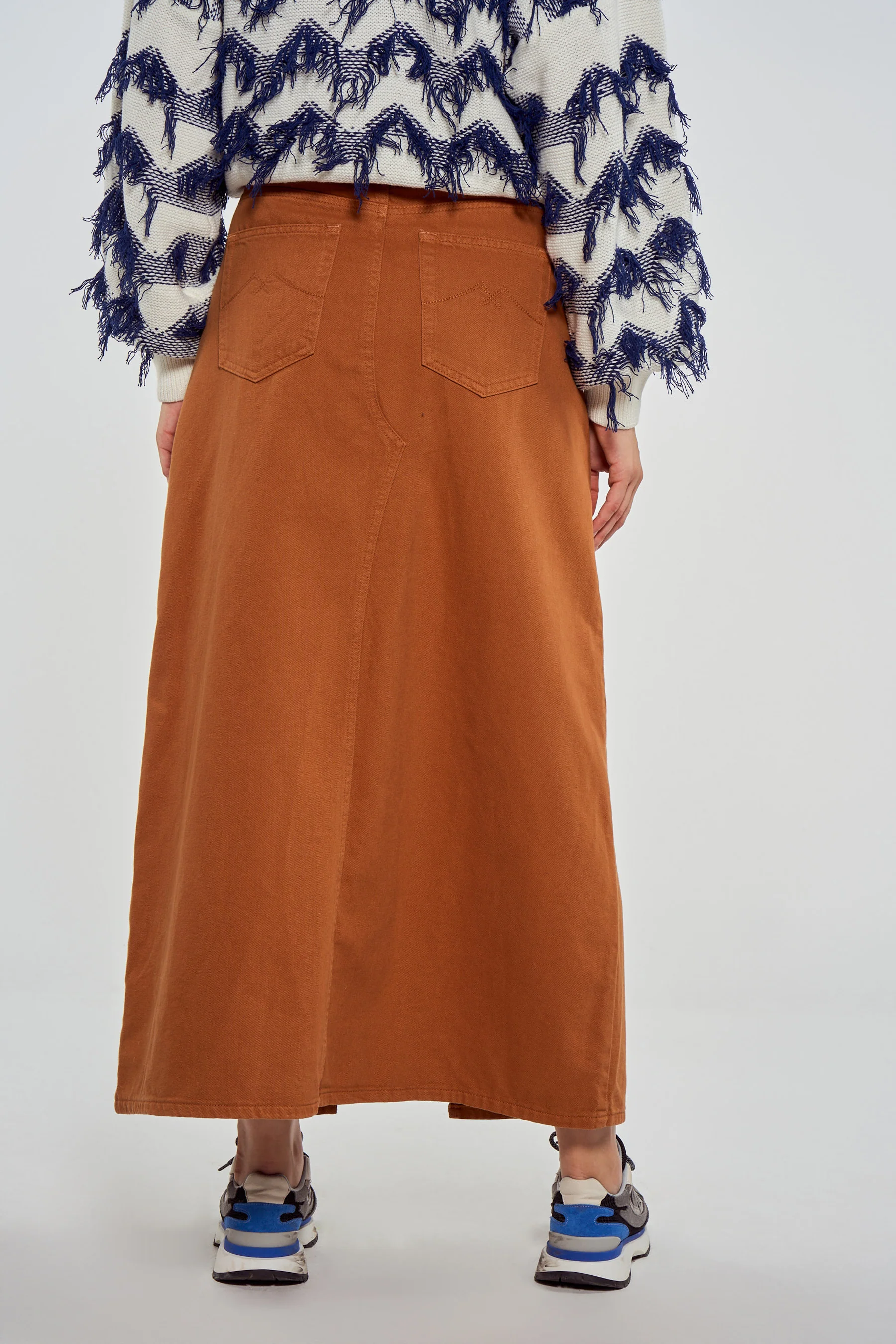 Lange rok - bruin - Image 4