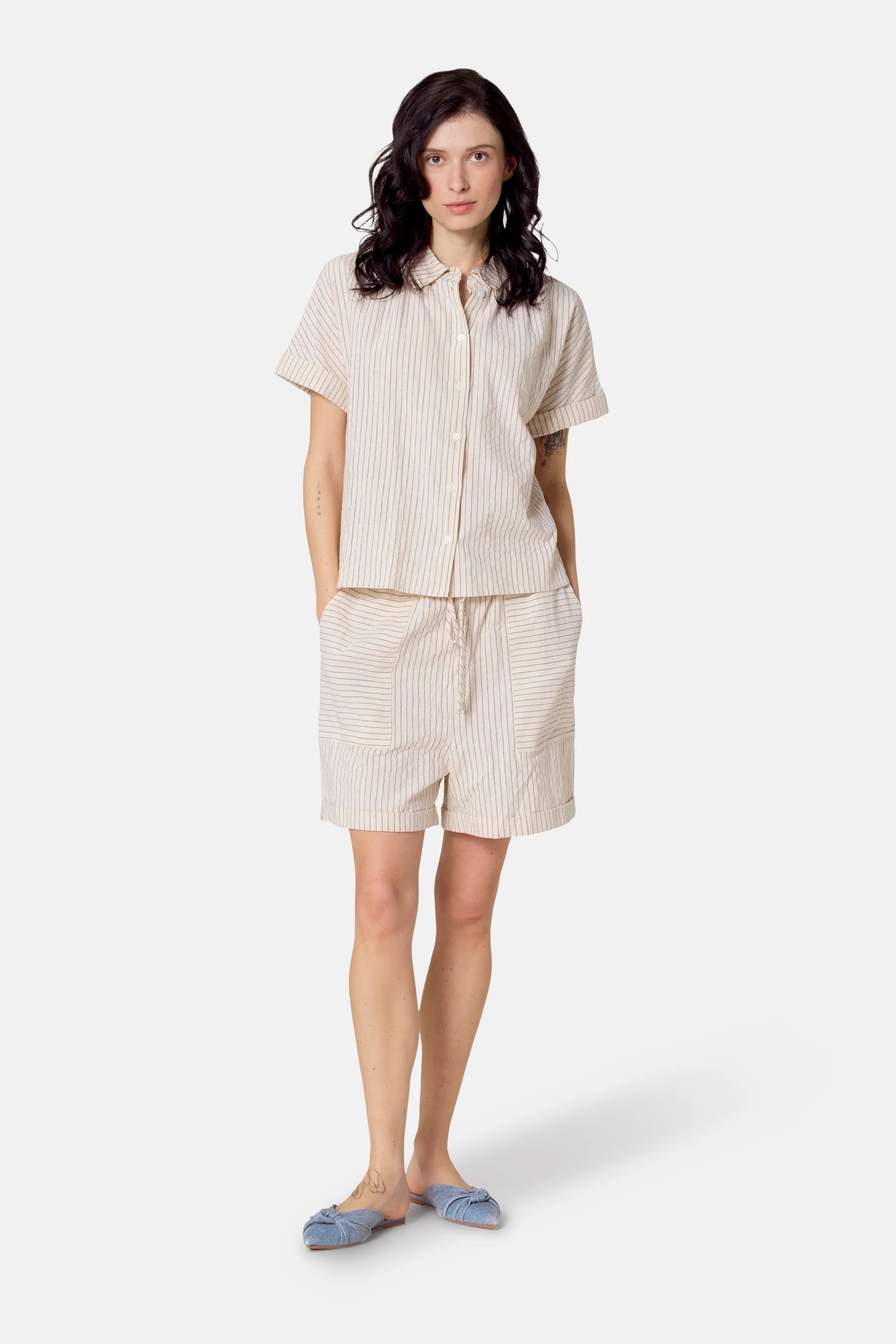Short - beige - Image 2