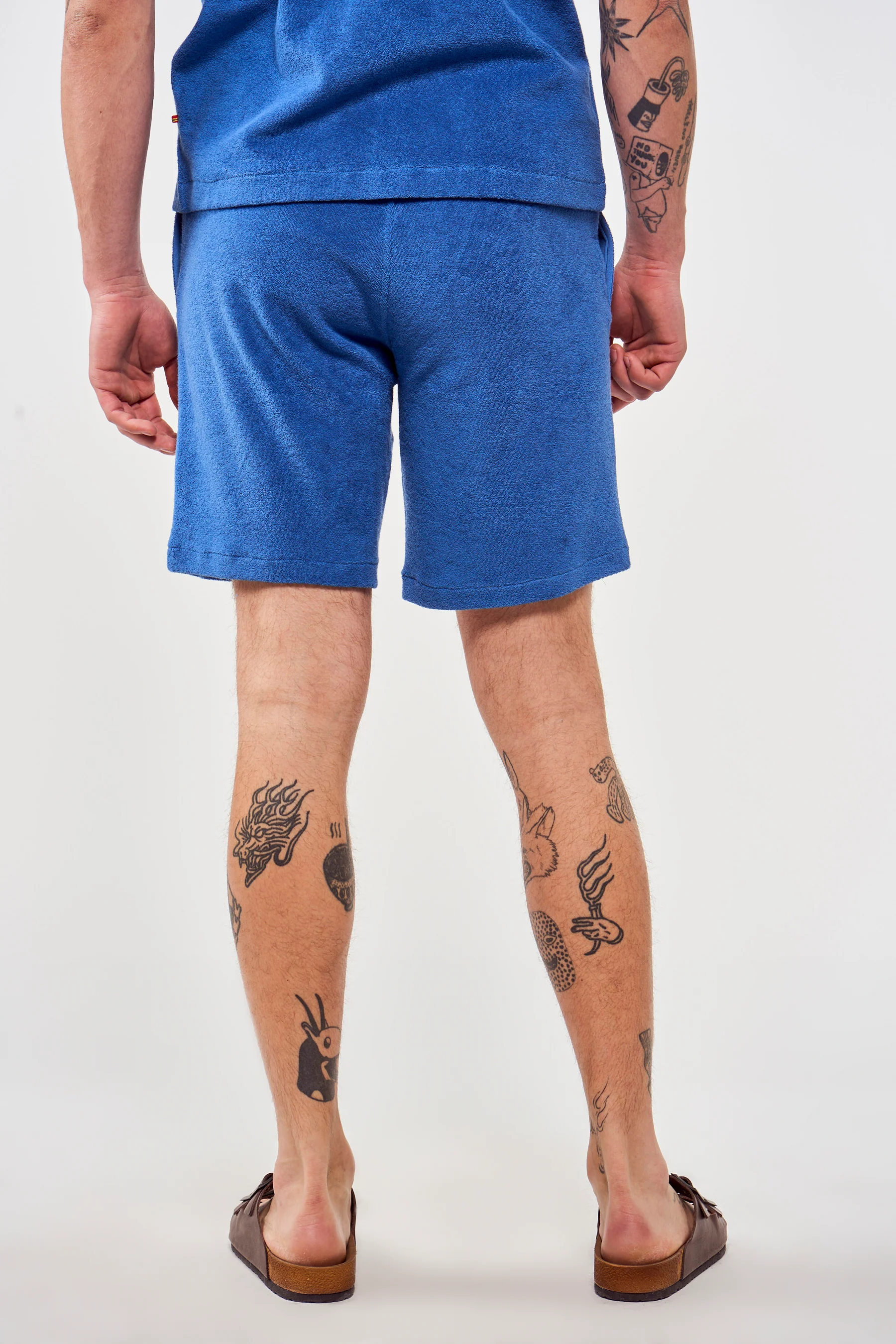 Short - blauw - Image 4