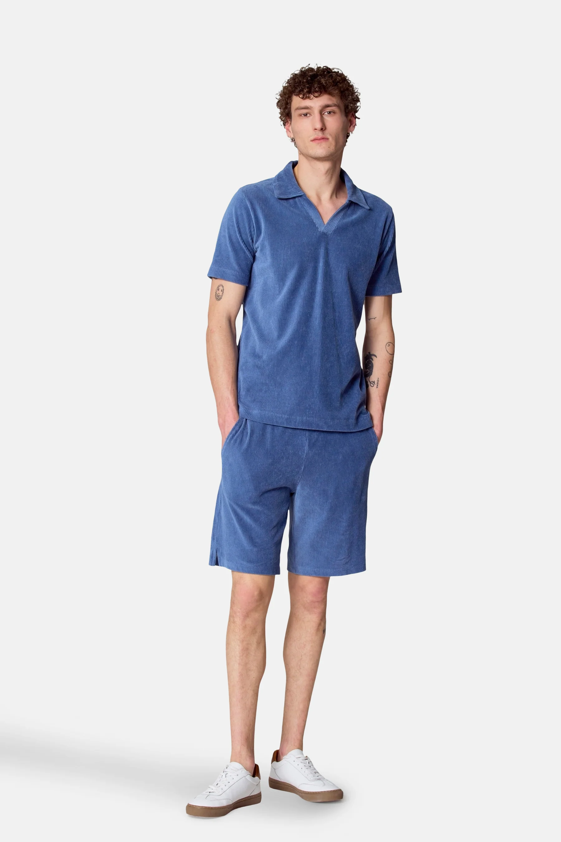 Short - blauw - Image 2
