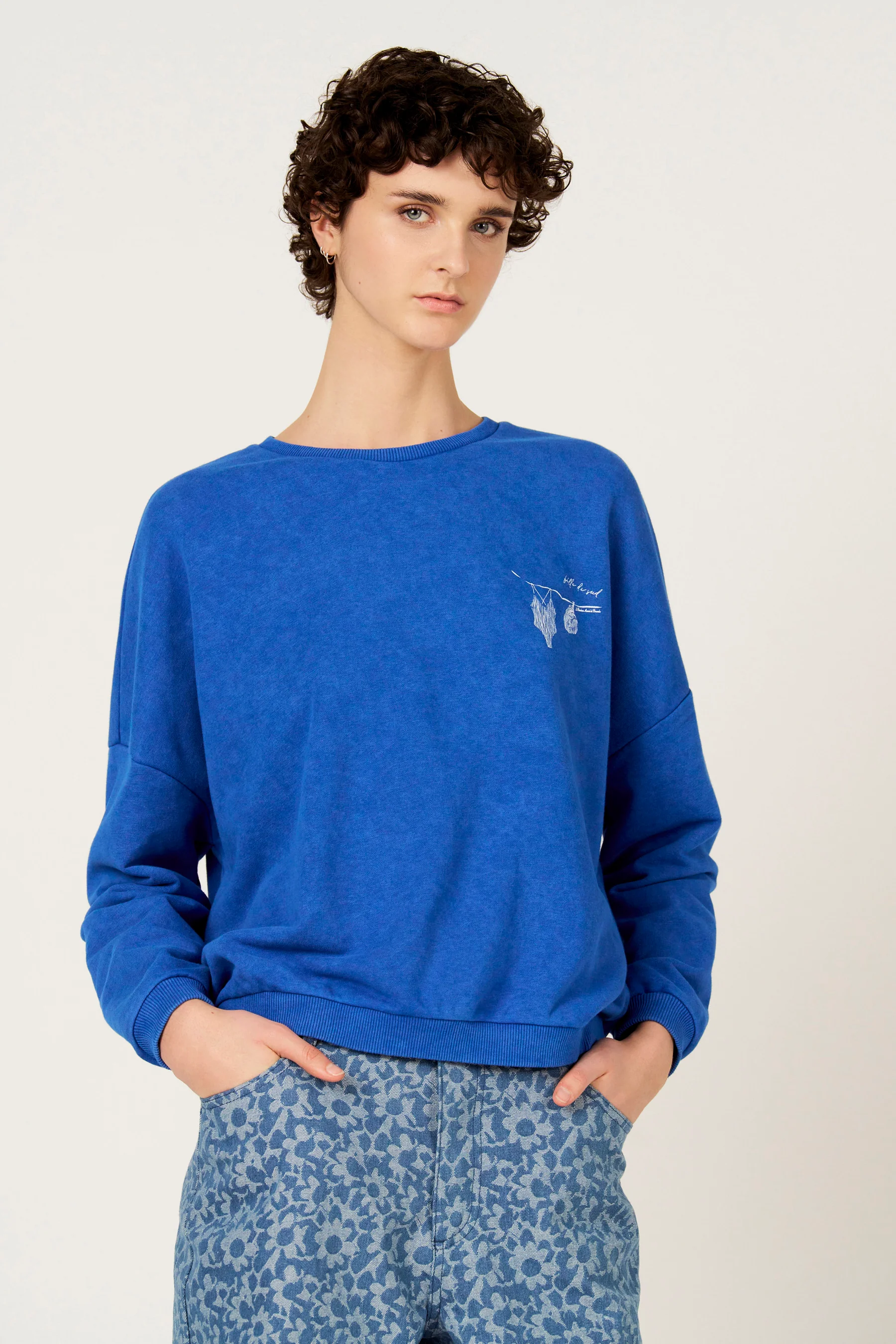 Sweater - blauw