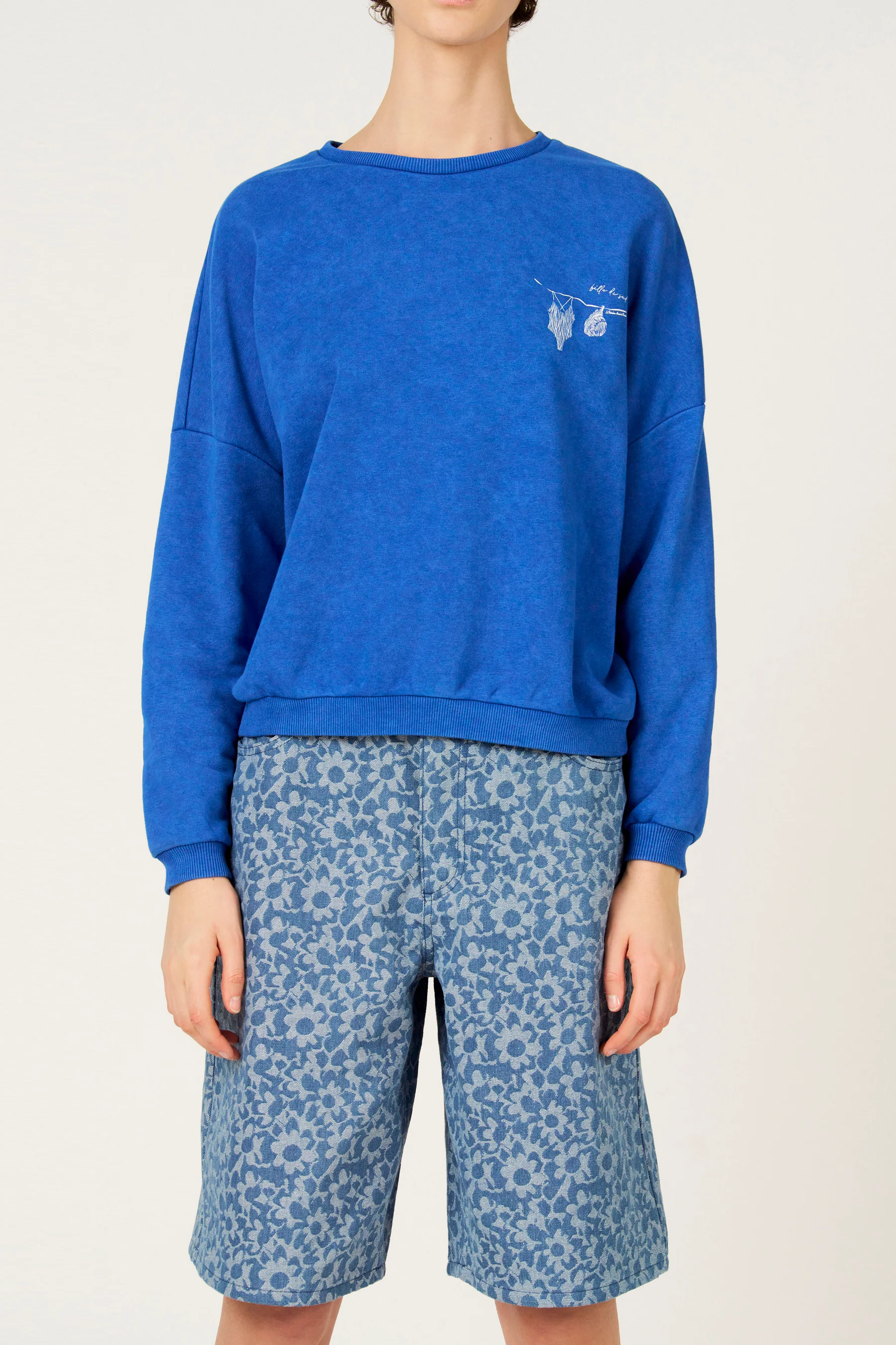 Sweater - blauw - Image 4