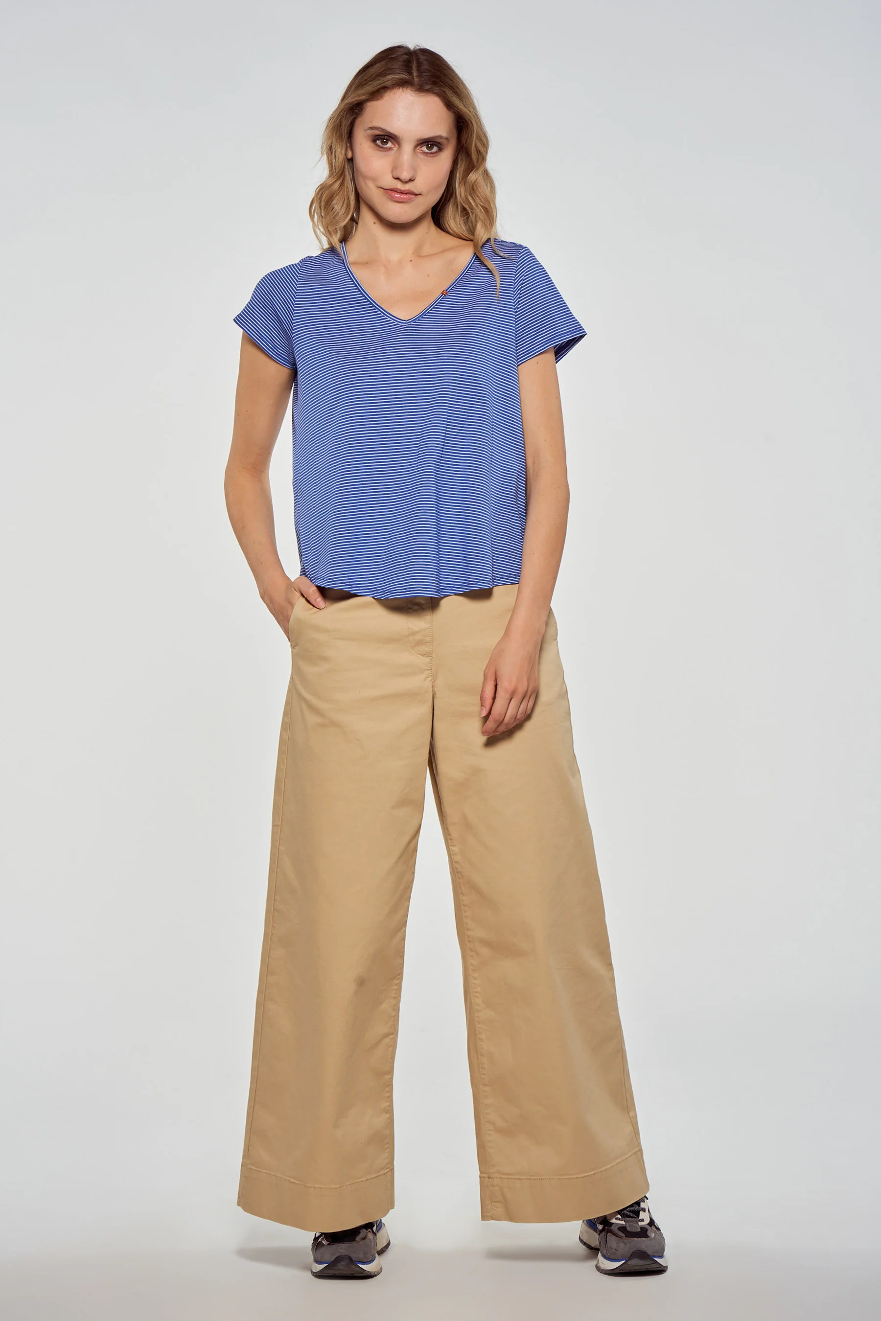 T-shirt - blauw - Image 2