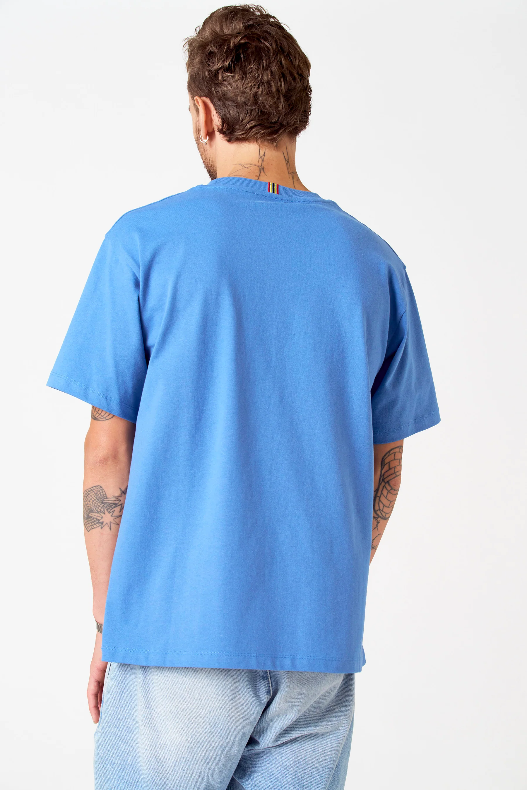 T-shirt met korte mouwen - blauw - Image 3