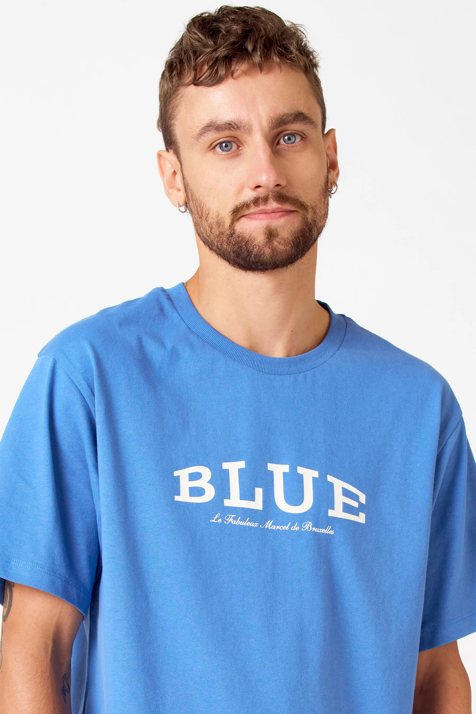 T-shirt met korte mouwen - blauw - Image 4