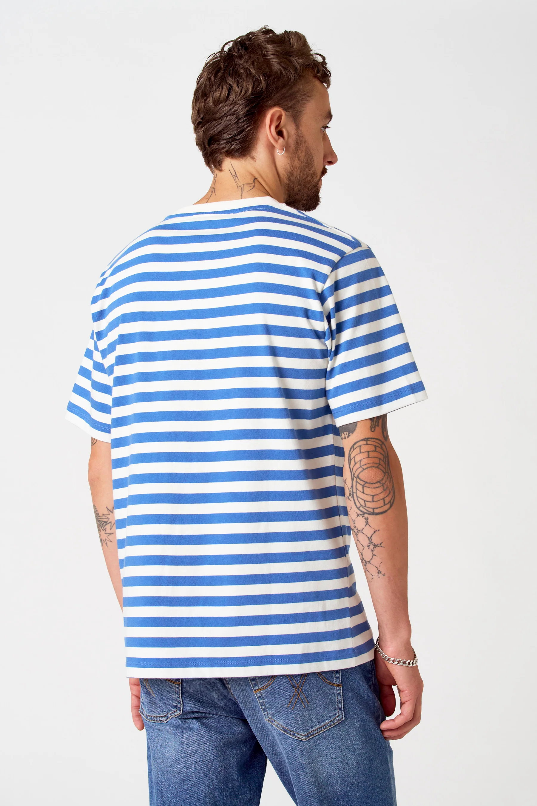 T-shirt met korte mouwen - blauw - Image 3