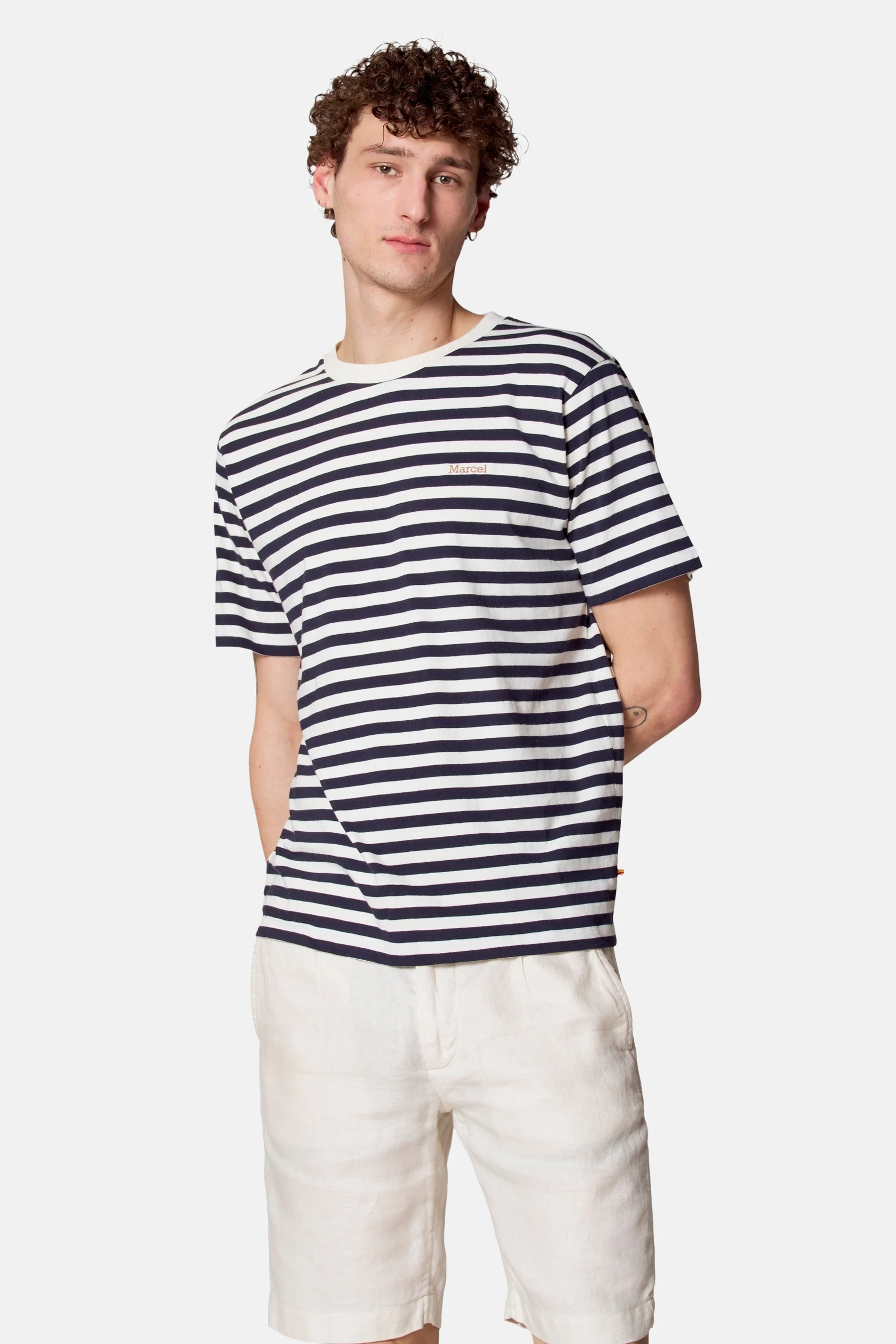 T-shirt met korte mouwen - blauw