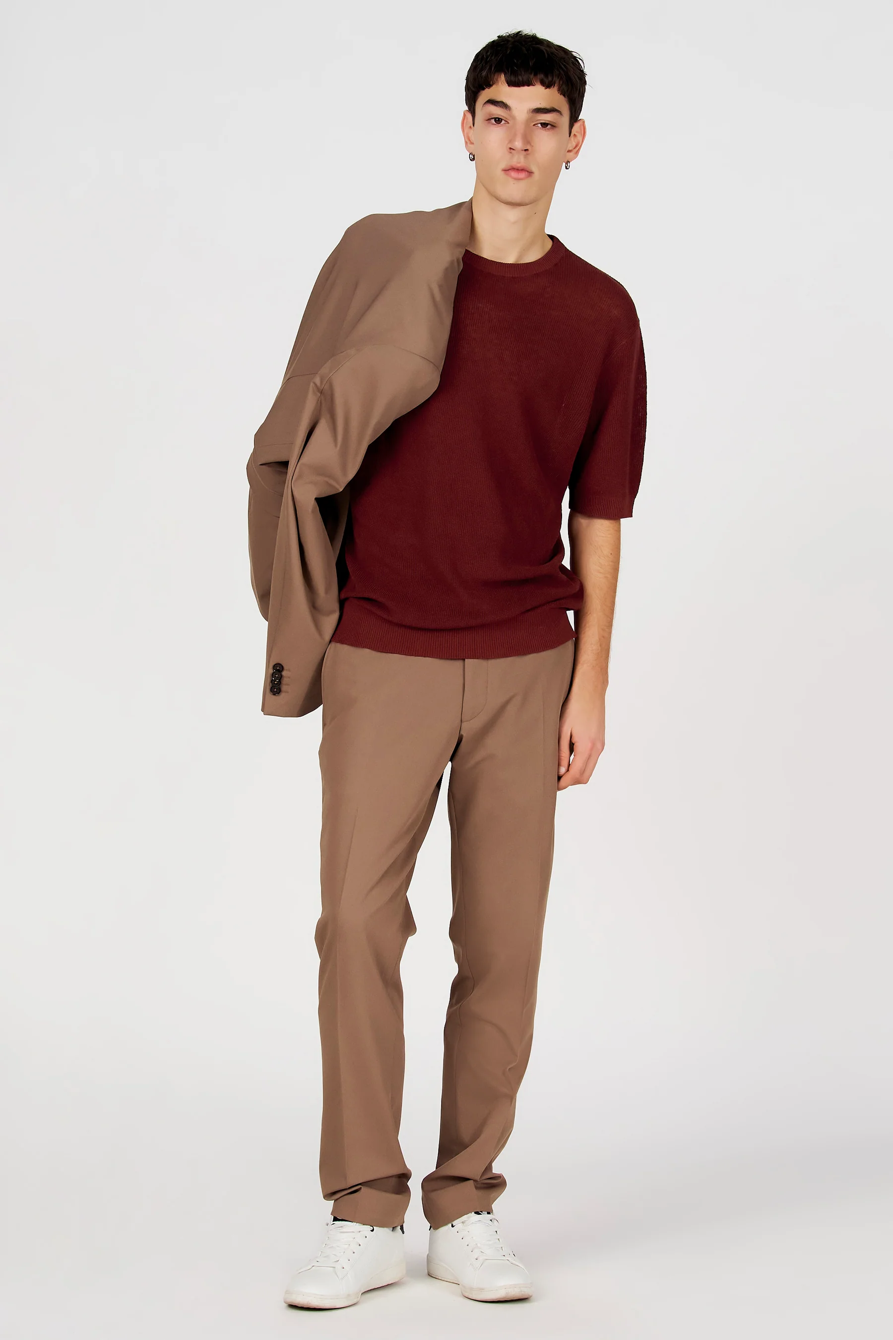 T-shirt met korte mouwen - bruin - Image 2