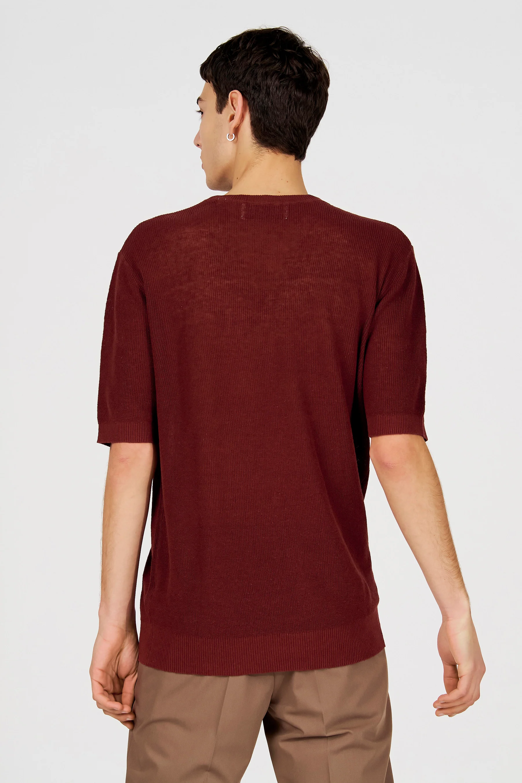 T-shirt met korte mouwen - bruin - Image 3
