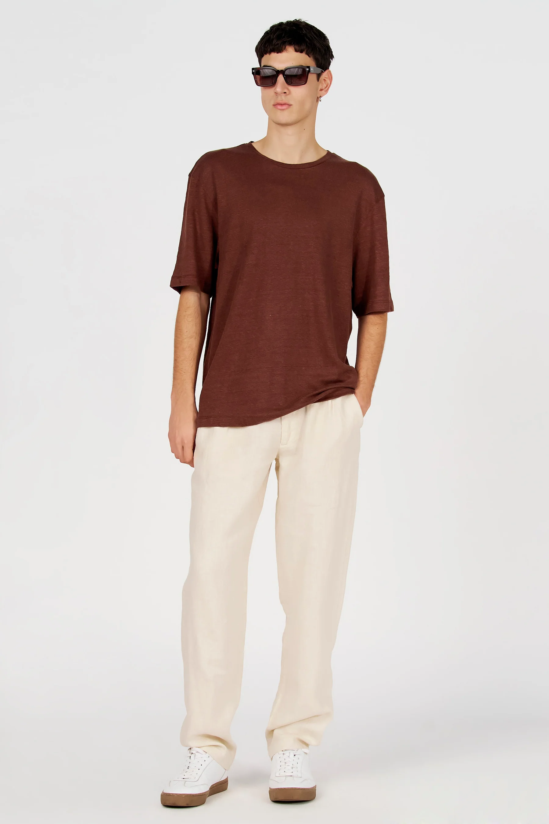 T-shirt met korte mouwen - bruin - Image 2