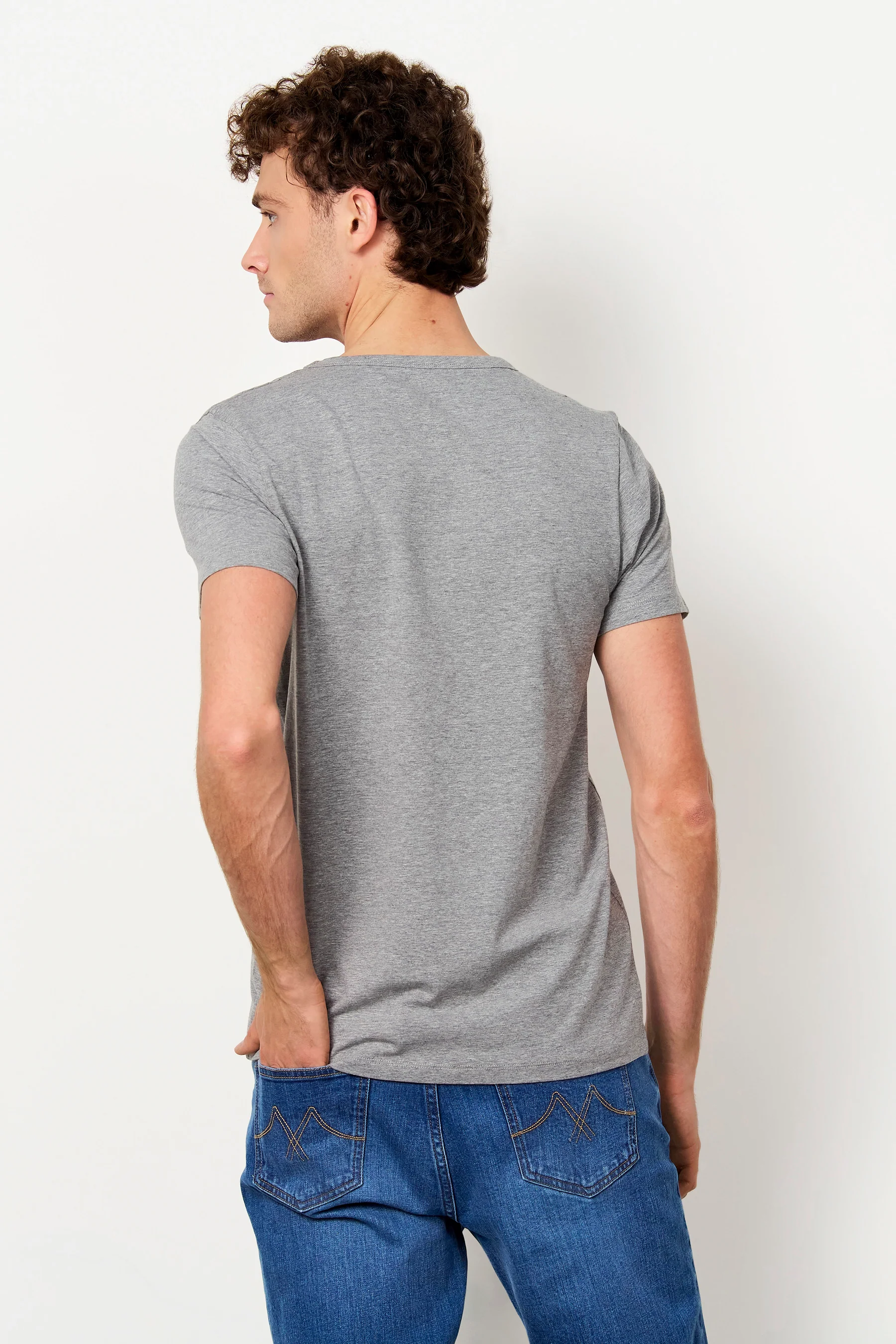 T-shirt - grijs - Image 3