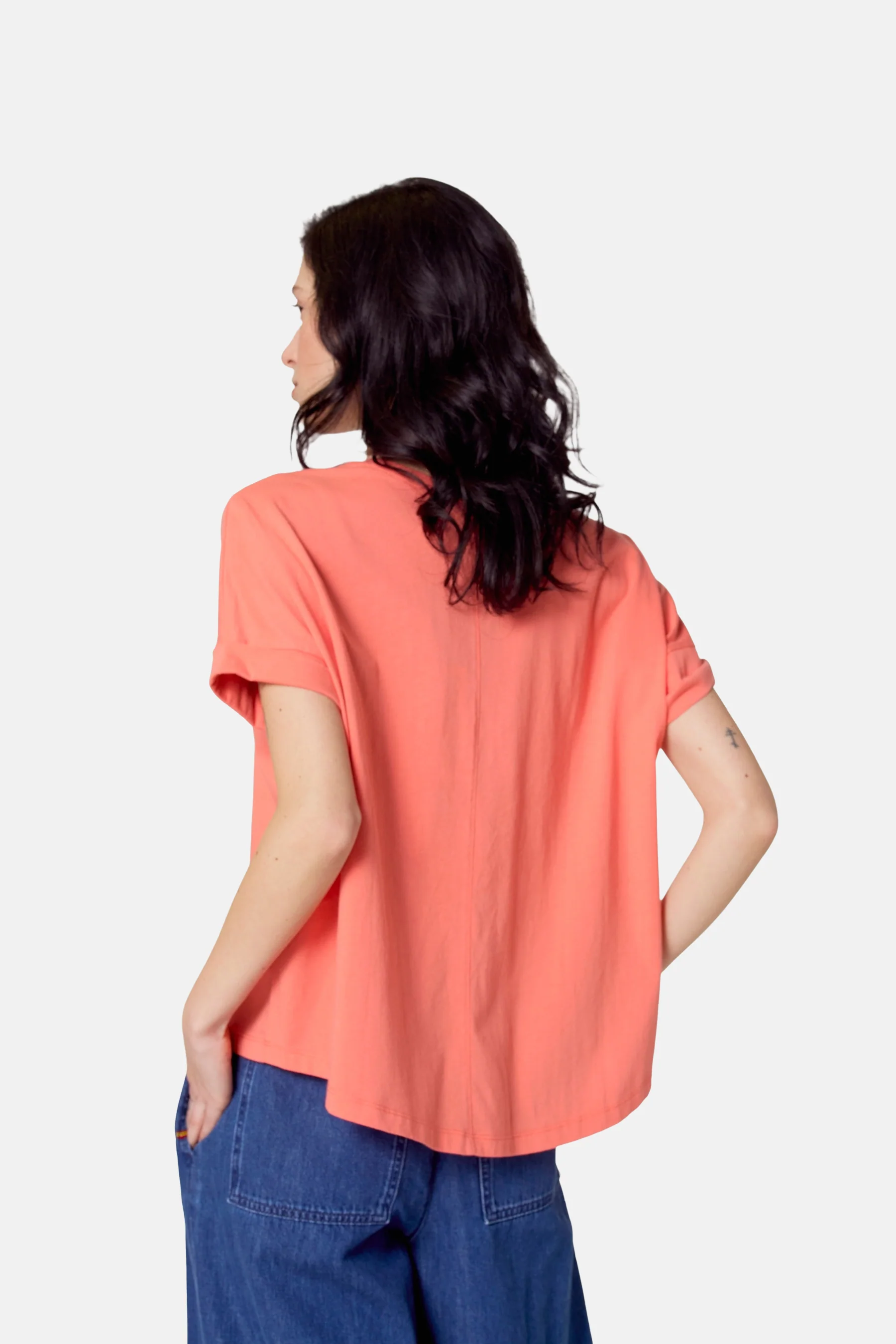 T-shirt met korte mouwen - oranje - Image 4