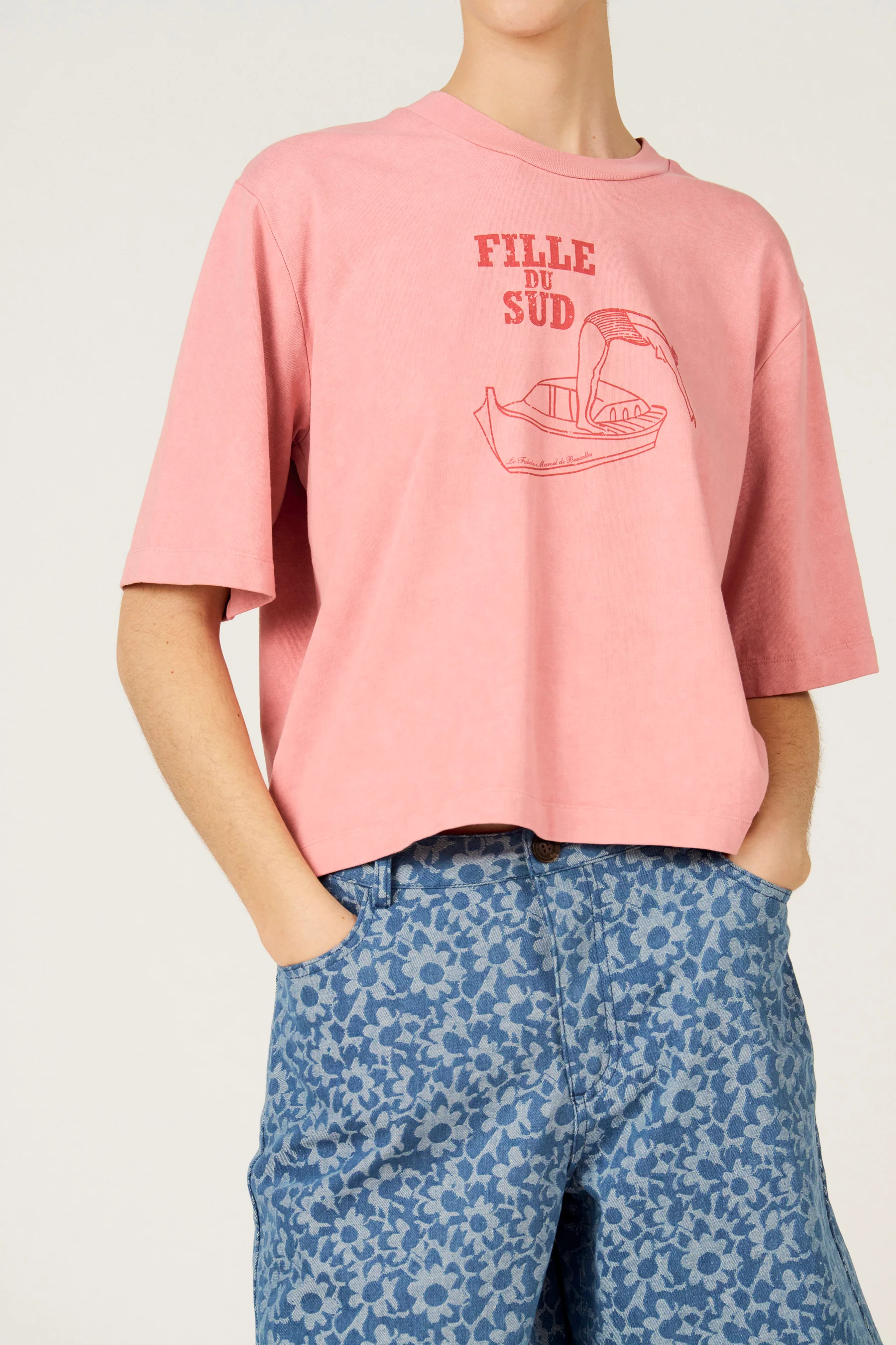 T-shirt met korte mouwen - roze - Image 4
