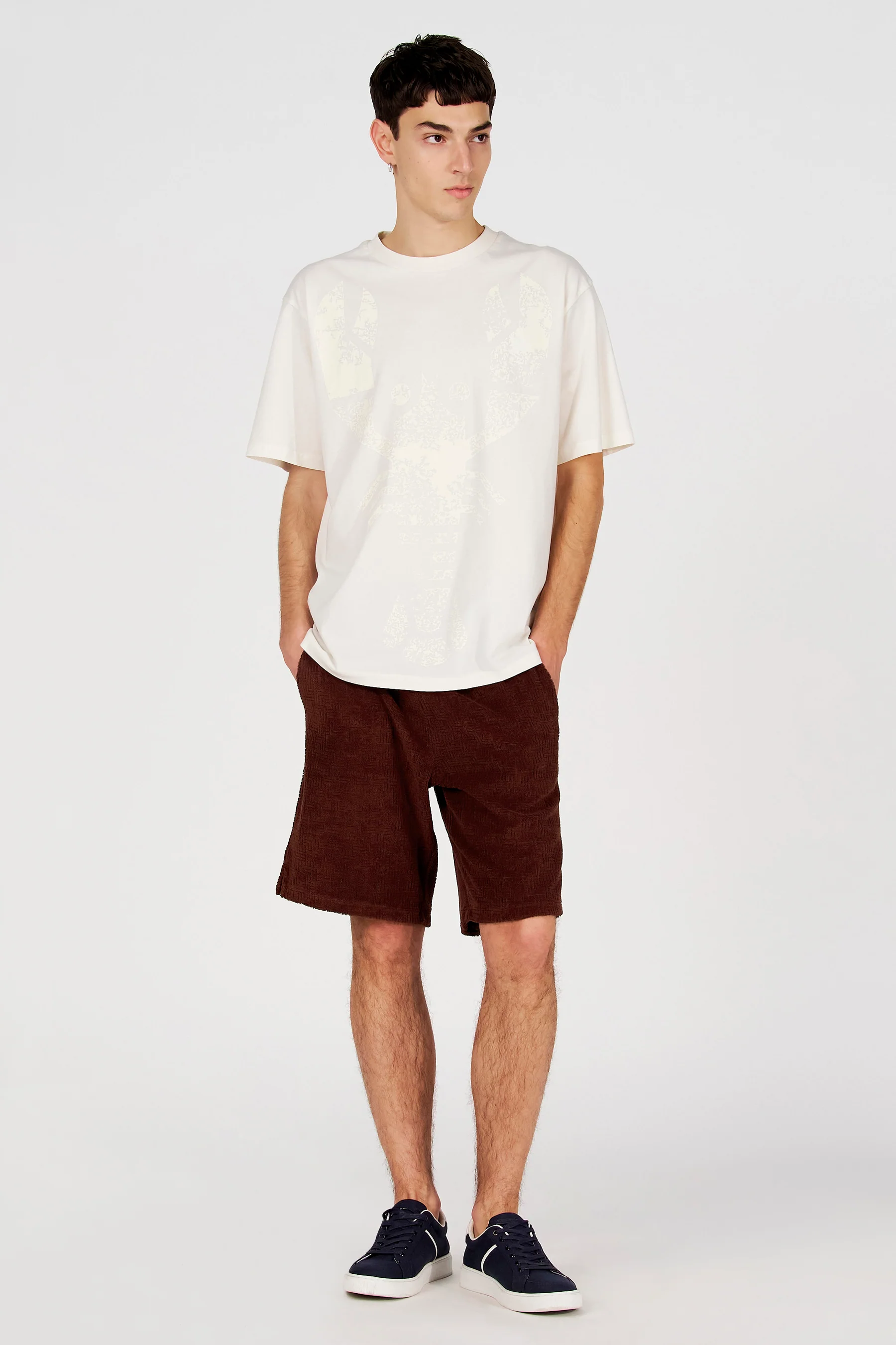 T-shirt met korte mouwen - wit - Image 2