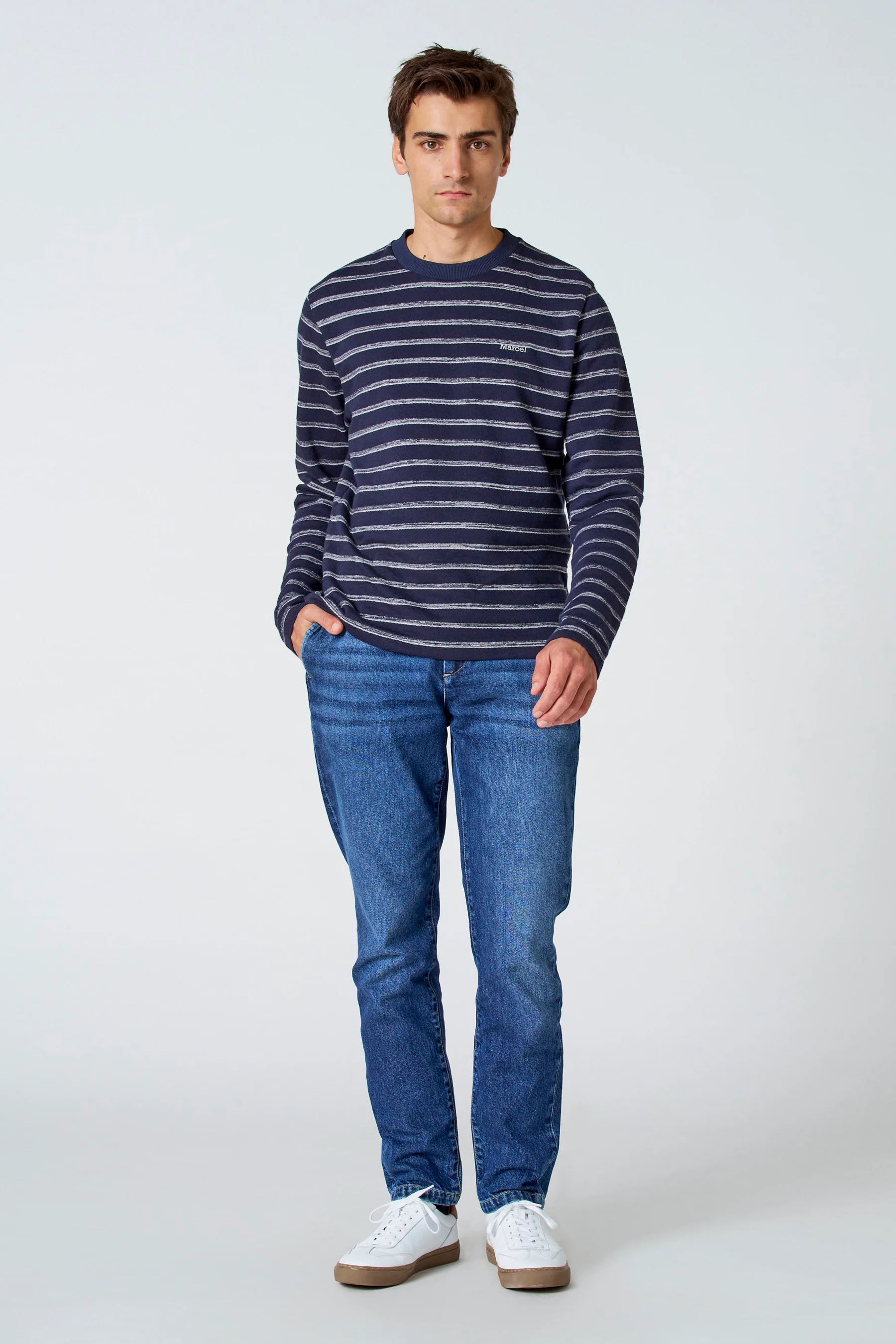 T-shirt met lange mouwen - wit - Image 2