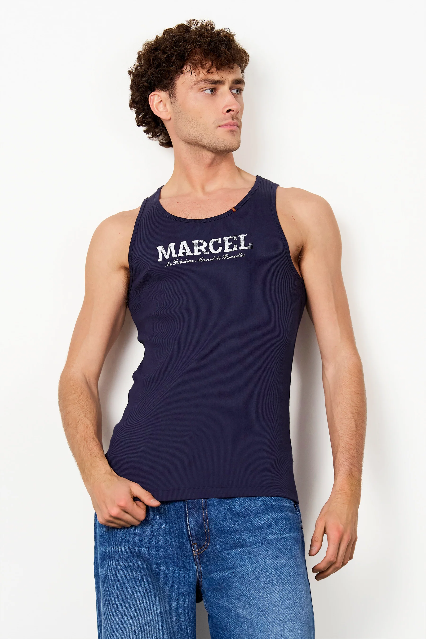 Tanktop - blauw
