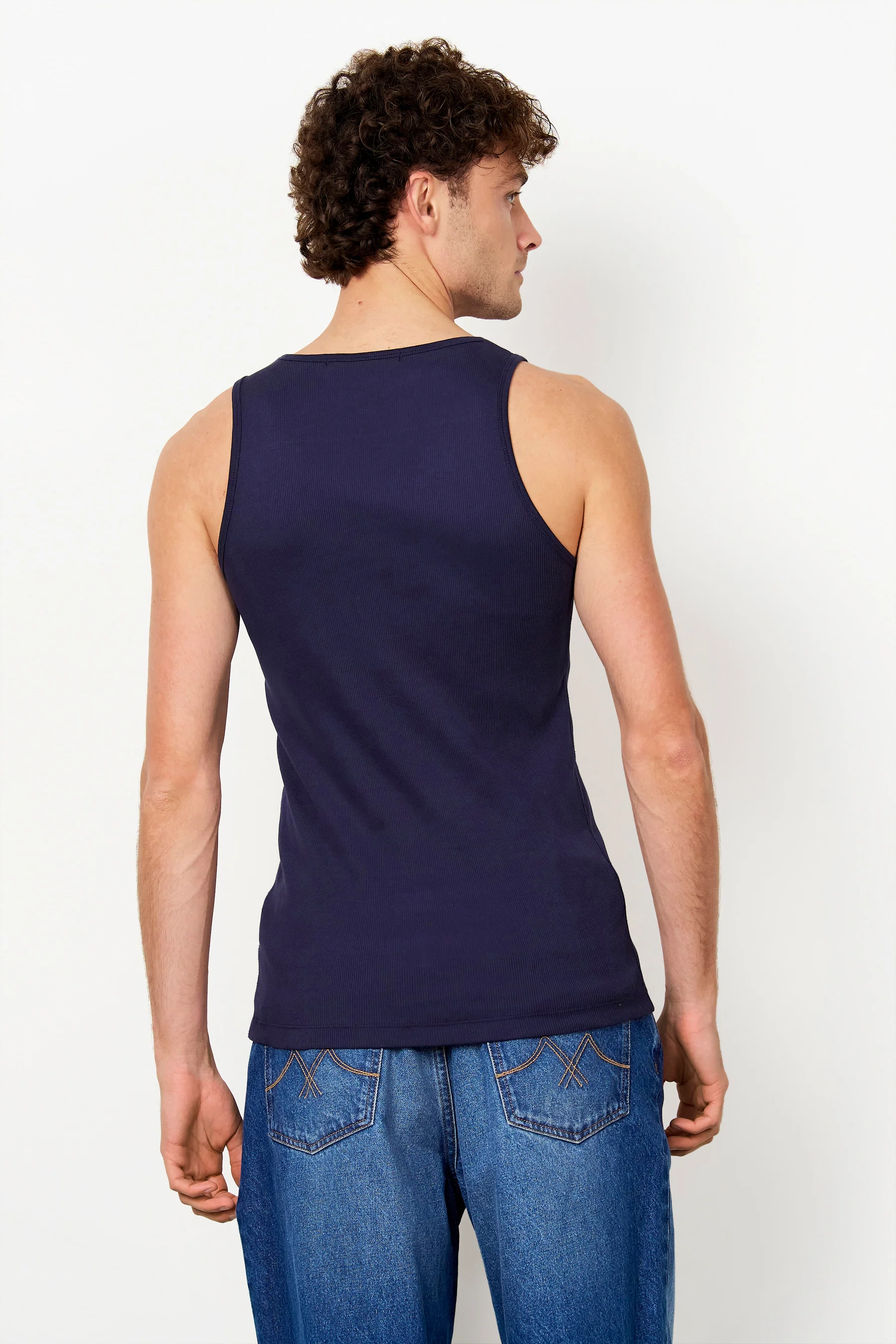 Tanktop - blauw - Image 4