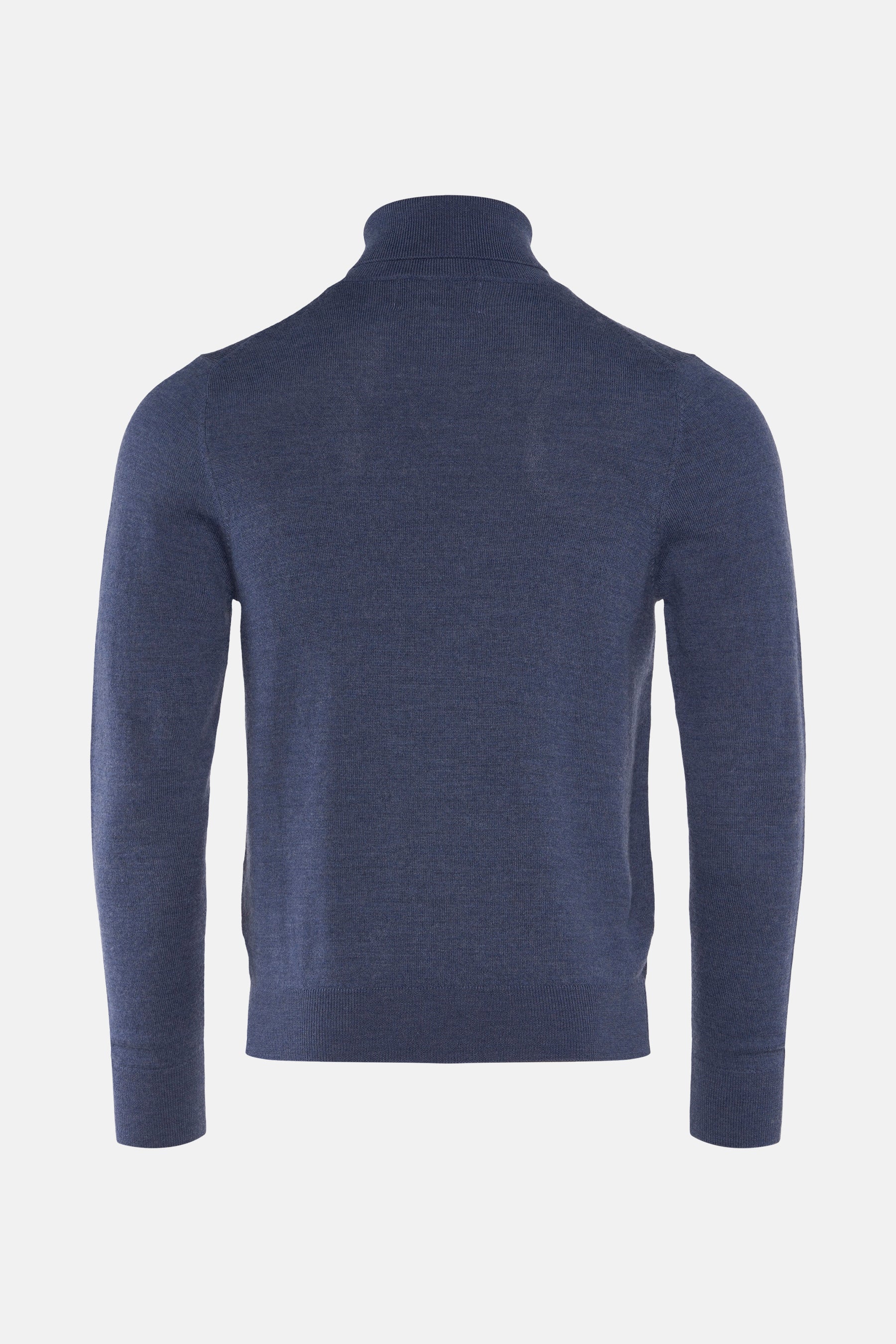 Pull met rolkraag - blauw - Image 2