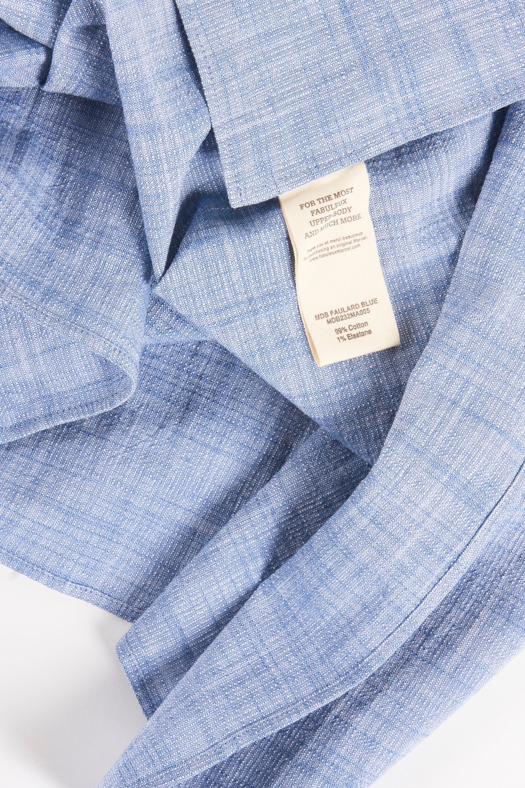Sjaal - blauw - Image 3