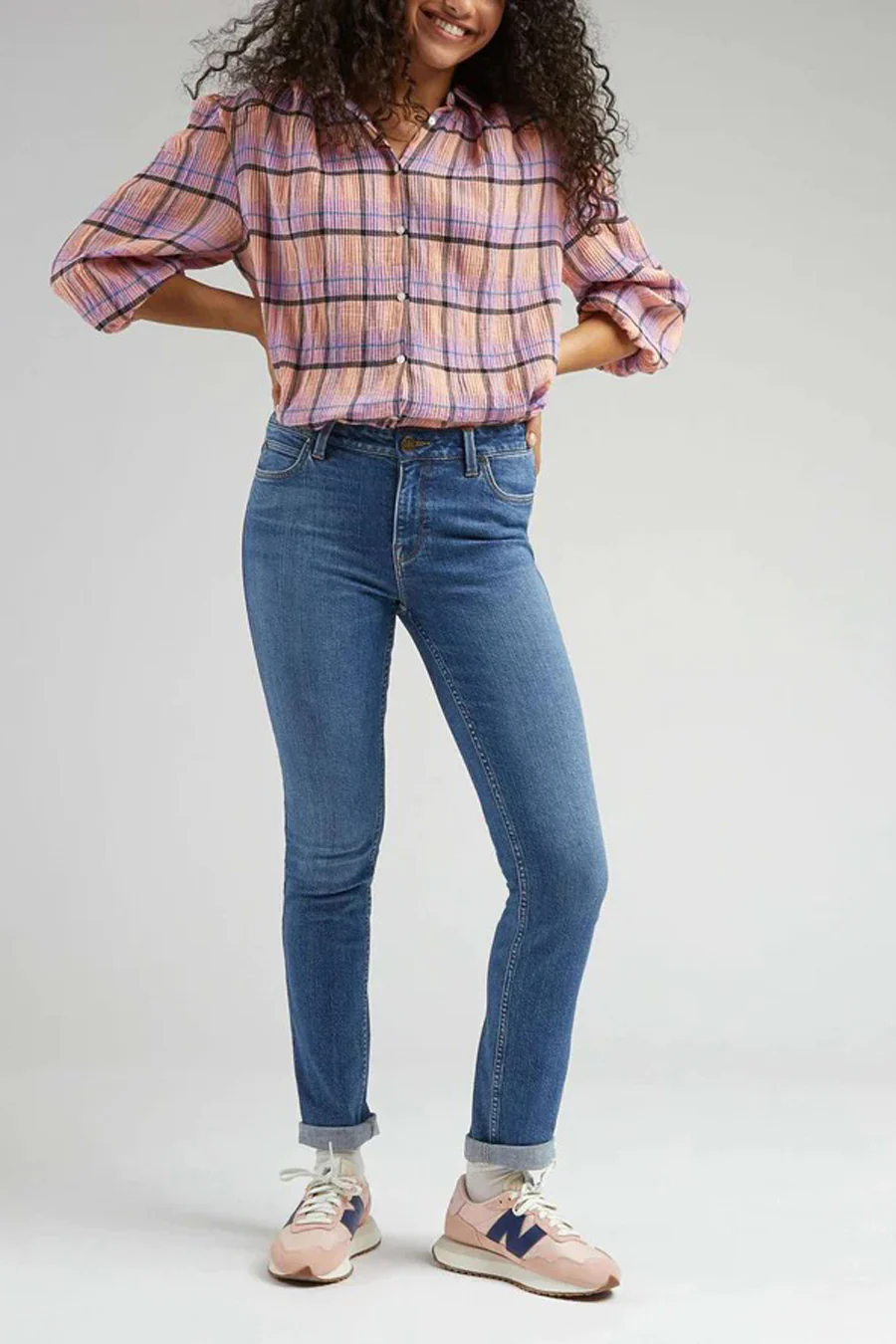 ELLY - mid blue denim - Image 2