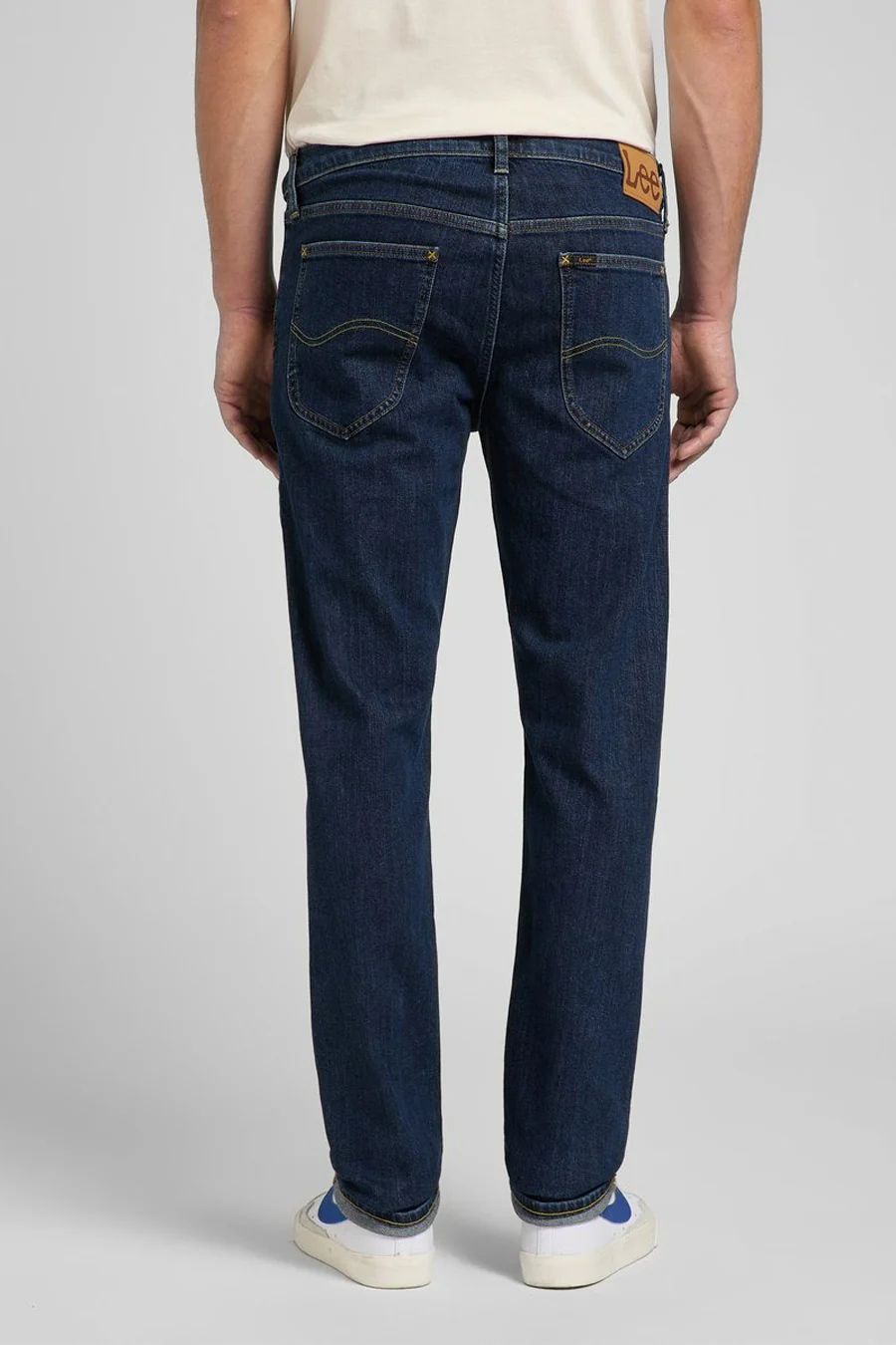 Straight jeans - dark blue denim - Image 2
