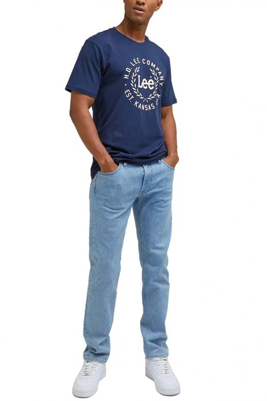 Jeans straight light blue denim - LeeĀ® - Image 2