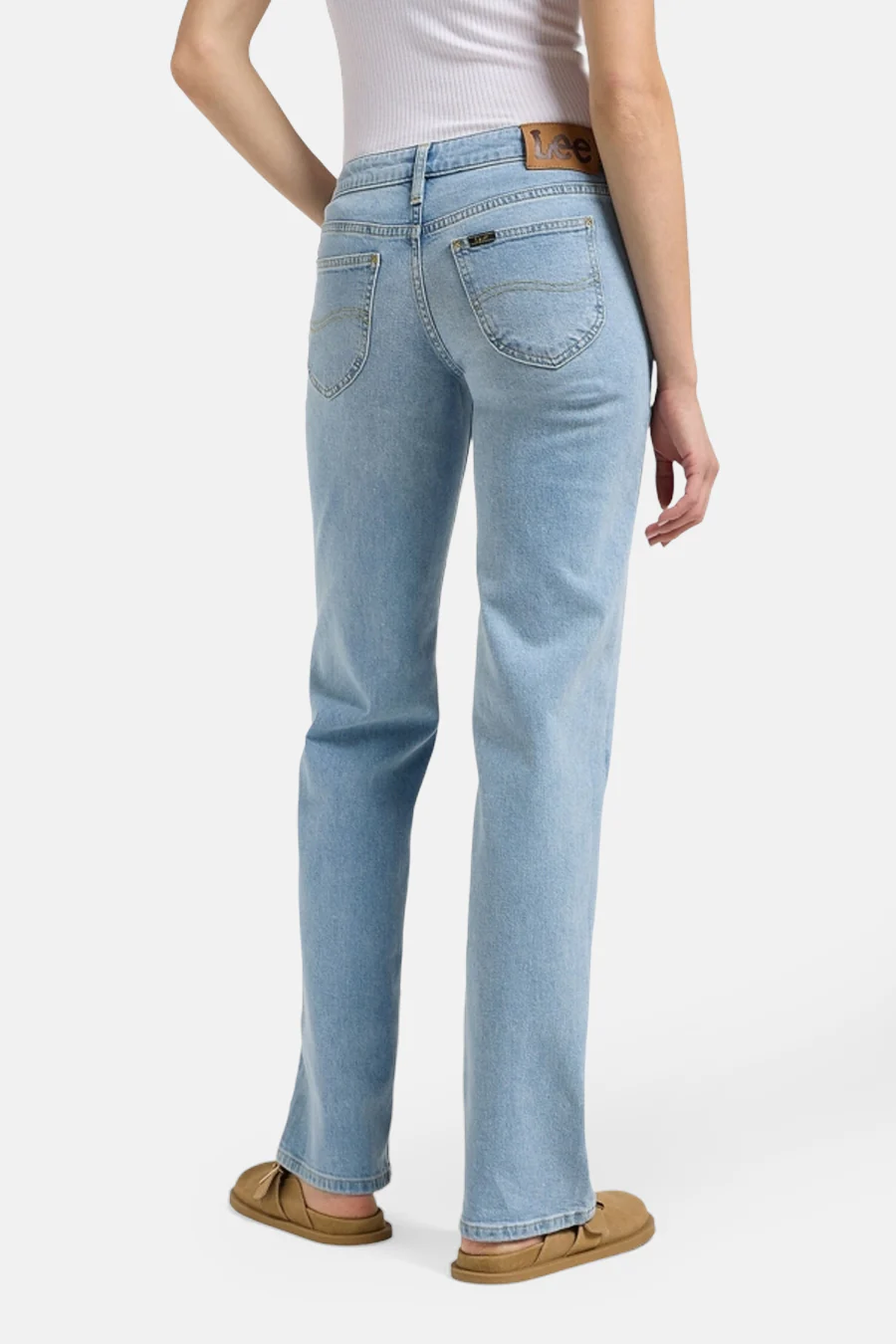 Jeans straight light blue denim - Lee® - Image 2