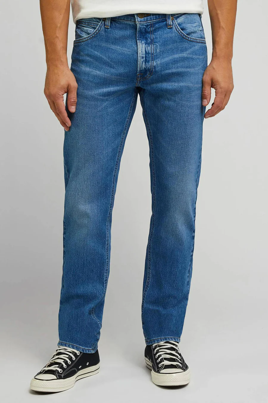 DAREN - mid blue denim
