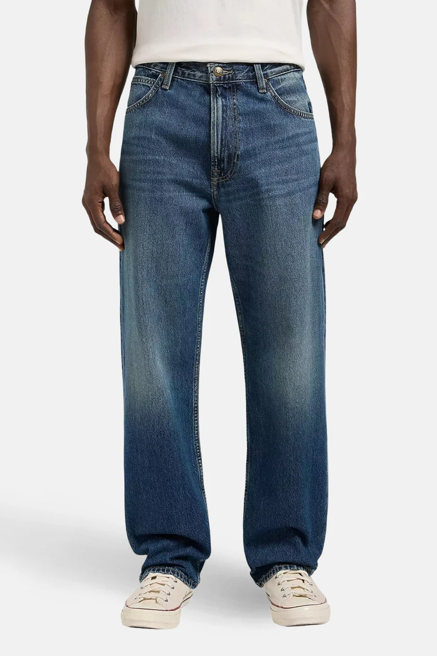 Jeans straight mid blue denim - LeeĀ®