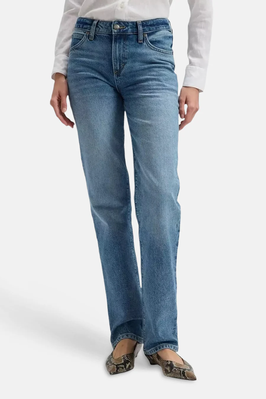 LONDON - mid blue denim
