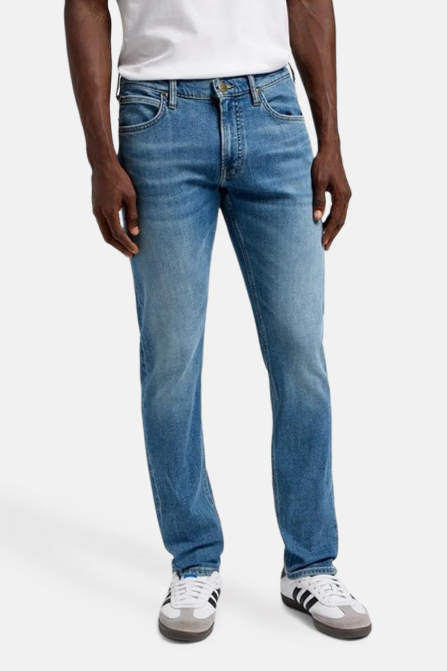 LUKE - mid blue denim