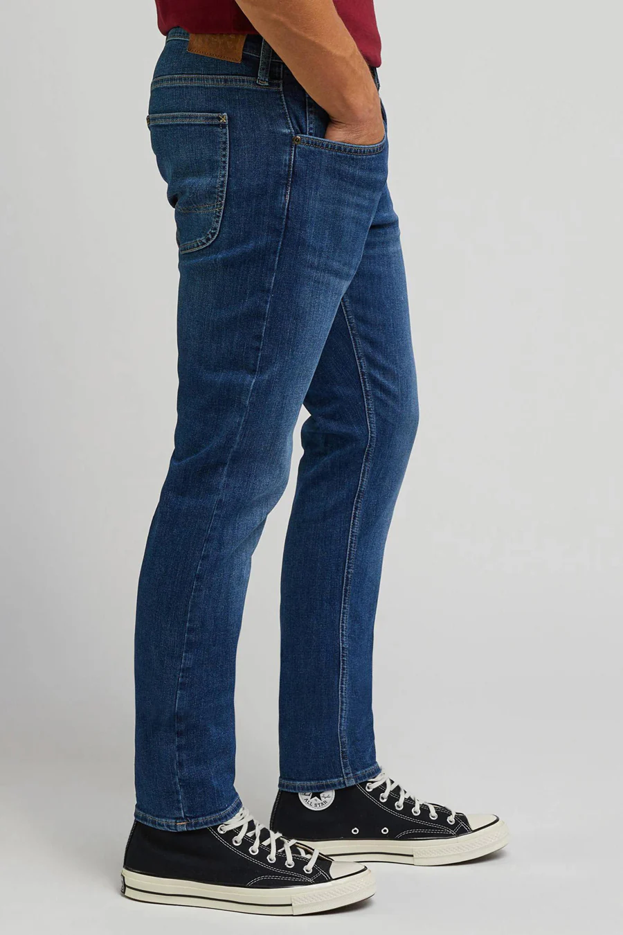 LUKE - mid blue denim - Image 2