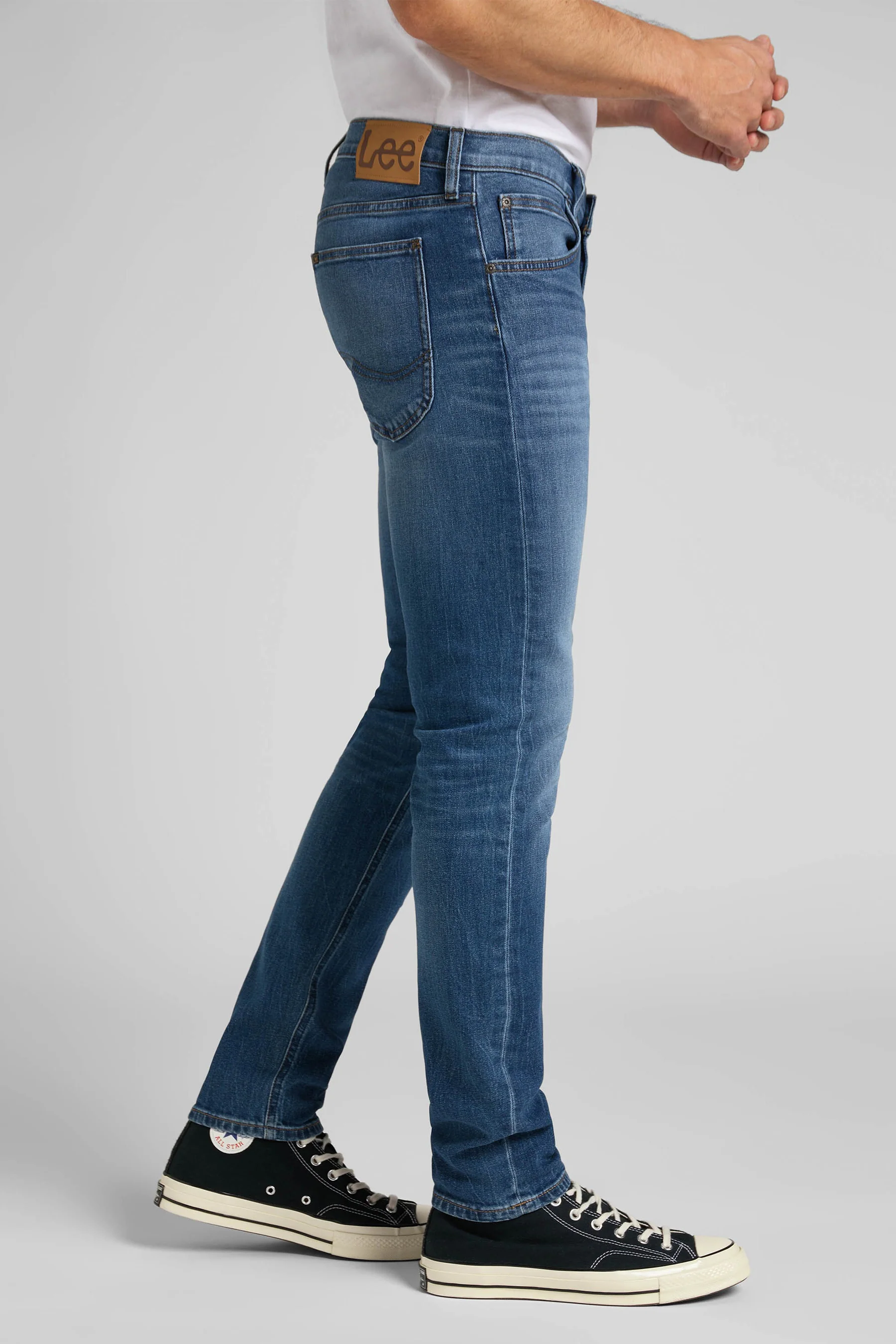 LUKE - mid blue denim - Image 2