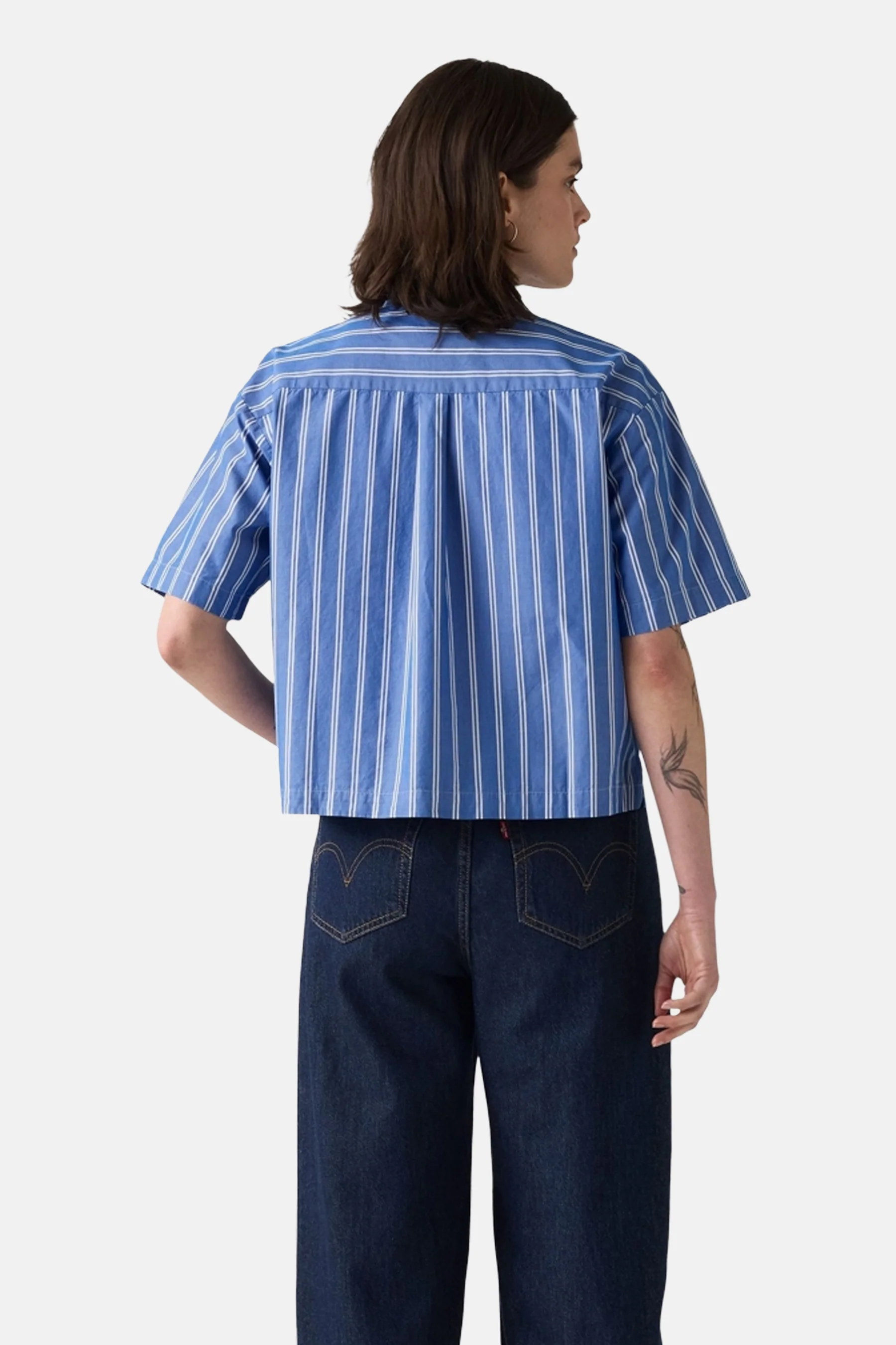 Hemd met korte mouwen - blauw - Image 3