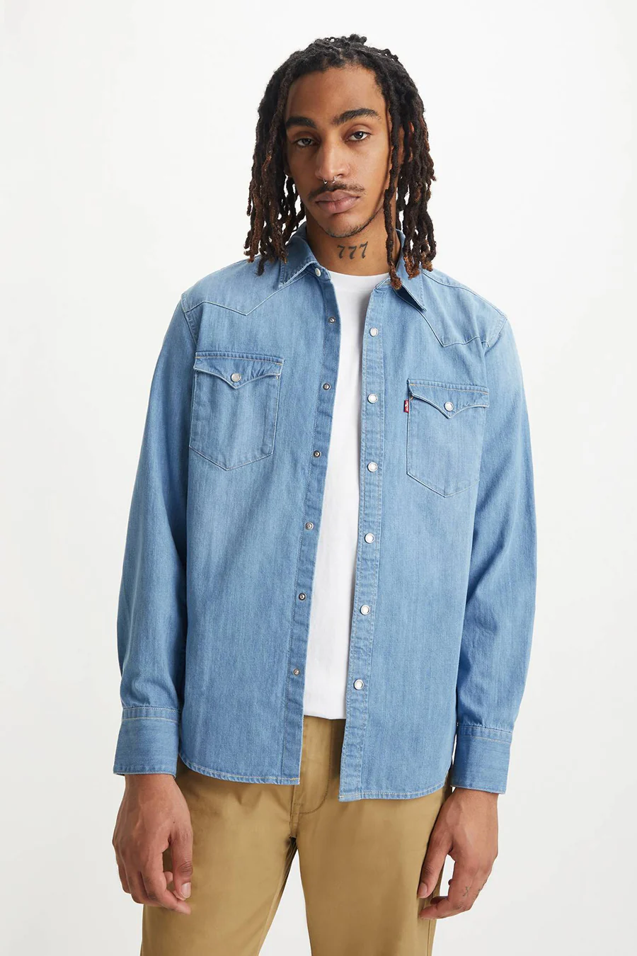Hemd met lange mouwen - denim