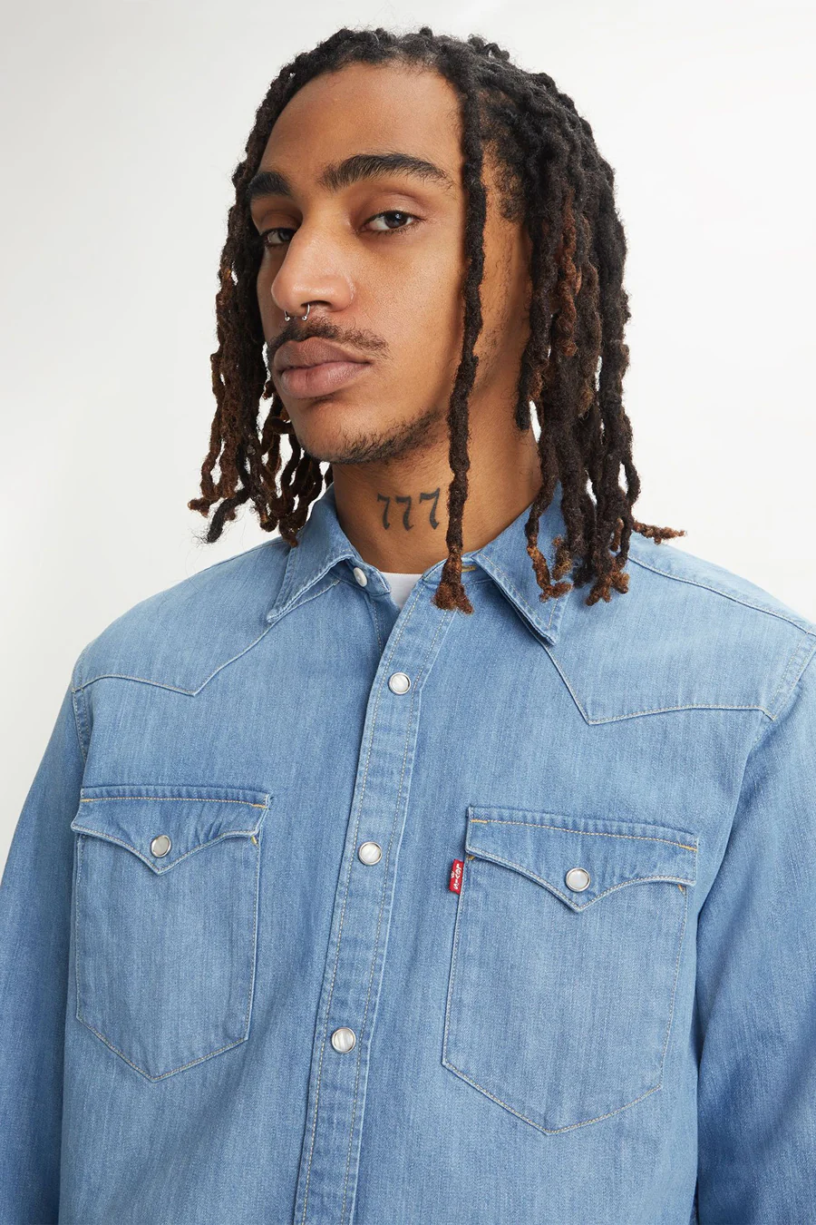 Hemd met lange mouwen - denim - Image 2
