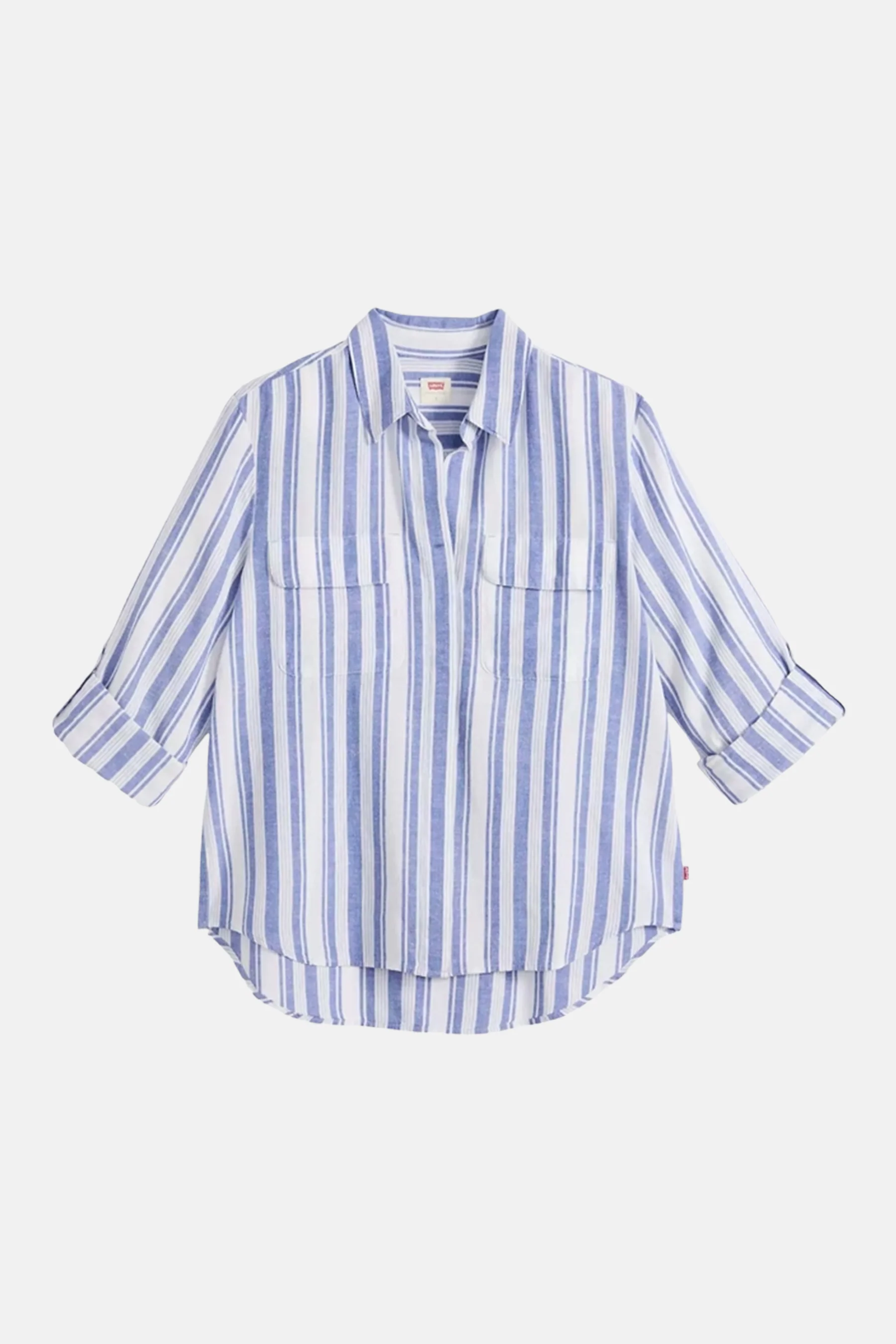 Hemd met lange mouwen - Blauw - Image 4