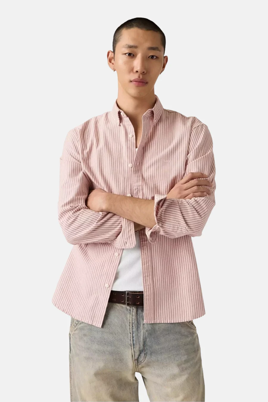 Hemd met lange mouwen - roze - Image 3