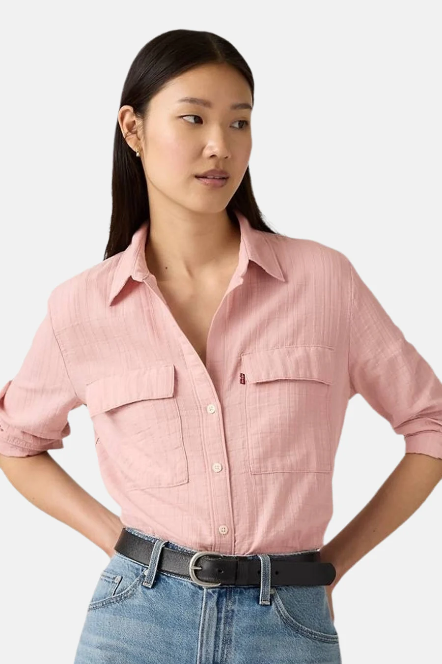 Hemd met lange mouwen - roze - Image 3