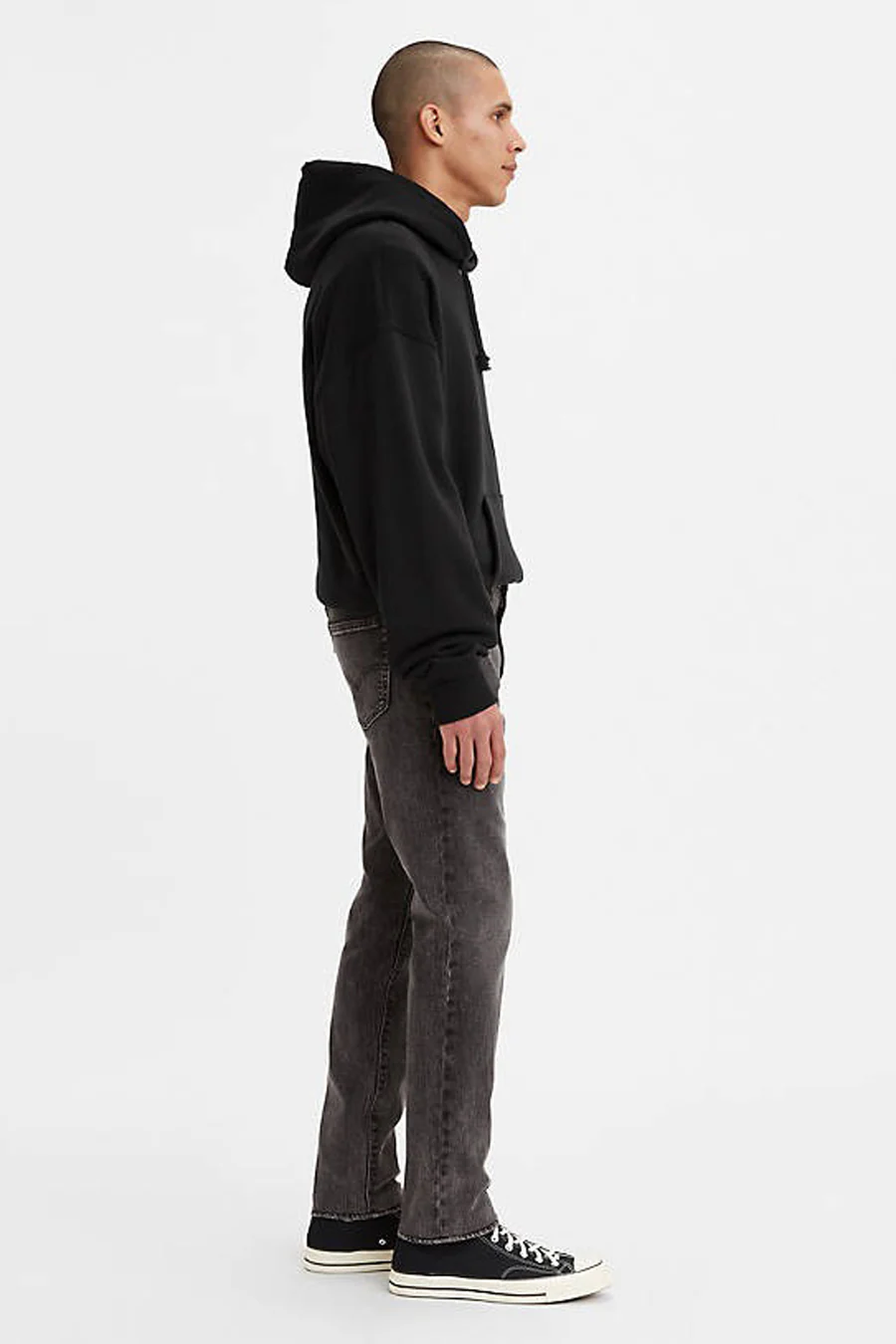 Slim jeans - dark grey denim - Image 2
